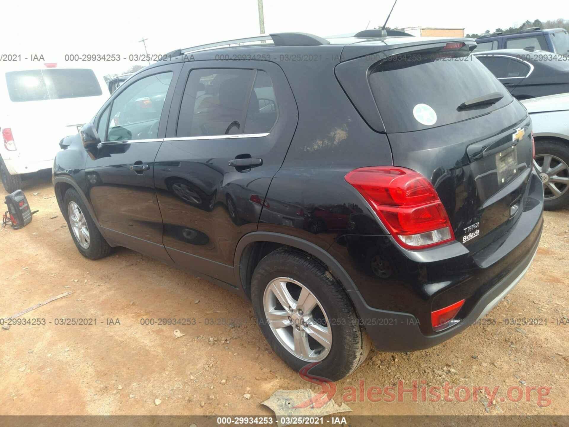 3GNCJLSB2KL249536 2019 CHEVROLET TRAX