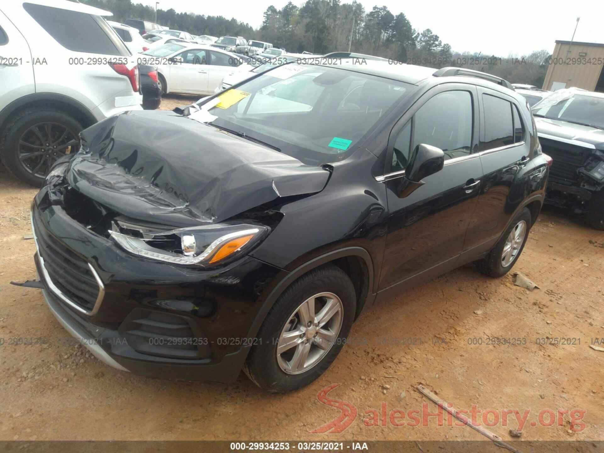 3GNCJLSB2KL249536 2019 CHEVROLET TRAX