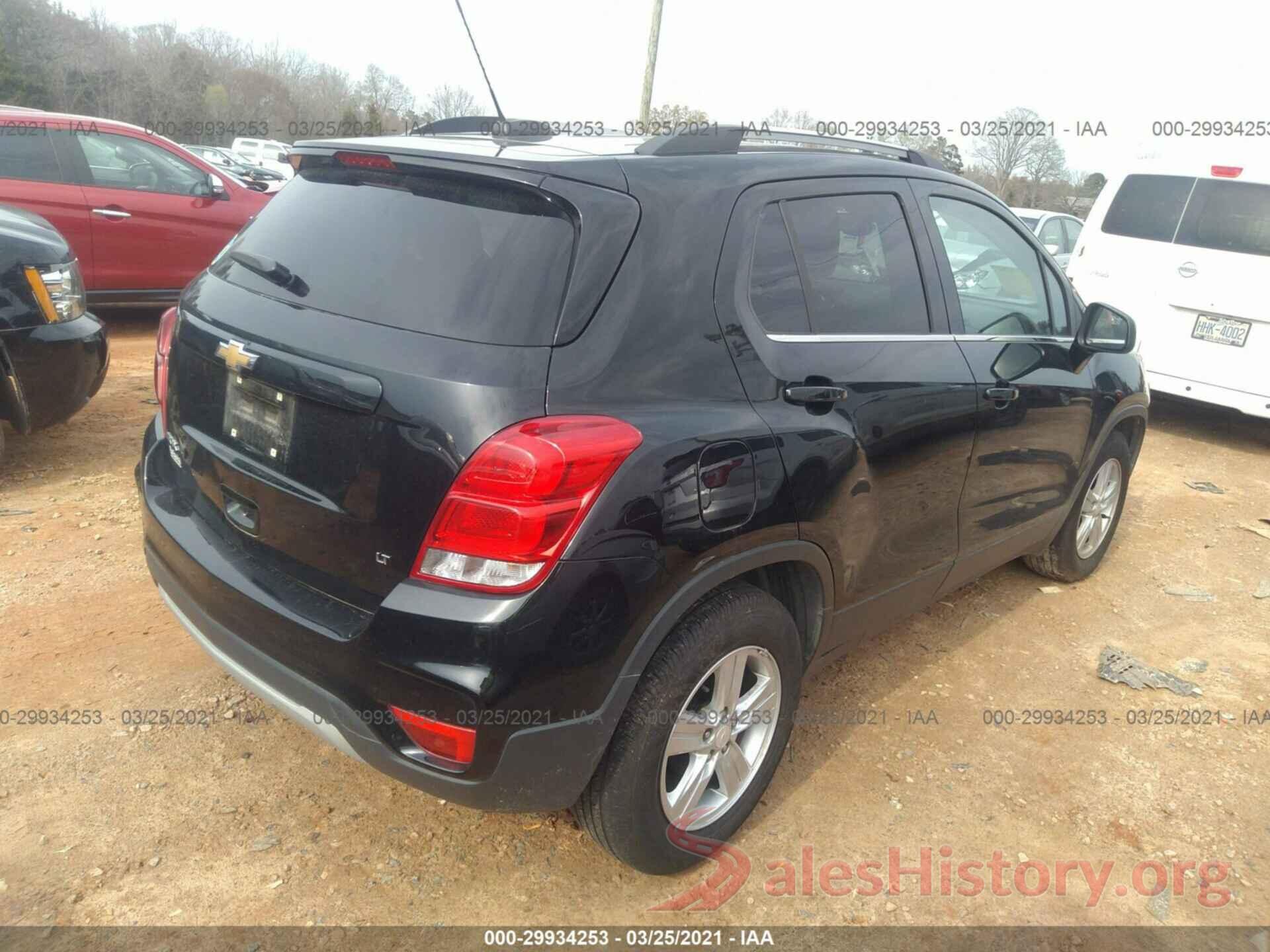 3GNCJLSB2KL249536 2019 CHEVROLET TRAX