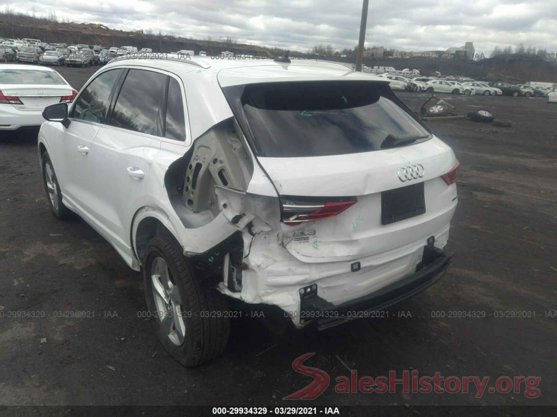 WA1AECF35L1027695 2020 AUDI Q3