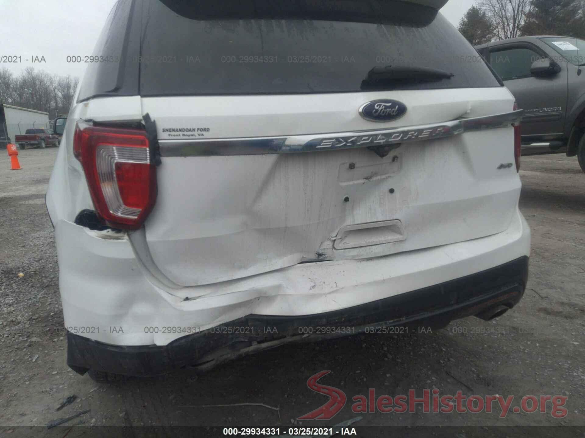 1FM5K8B81GGB57874 2016 FORD EXPLORER