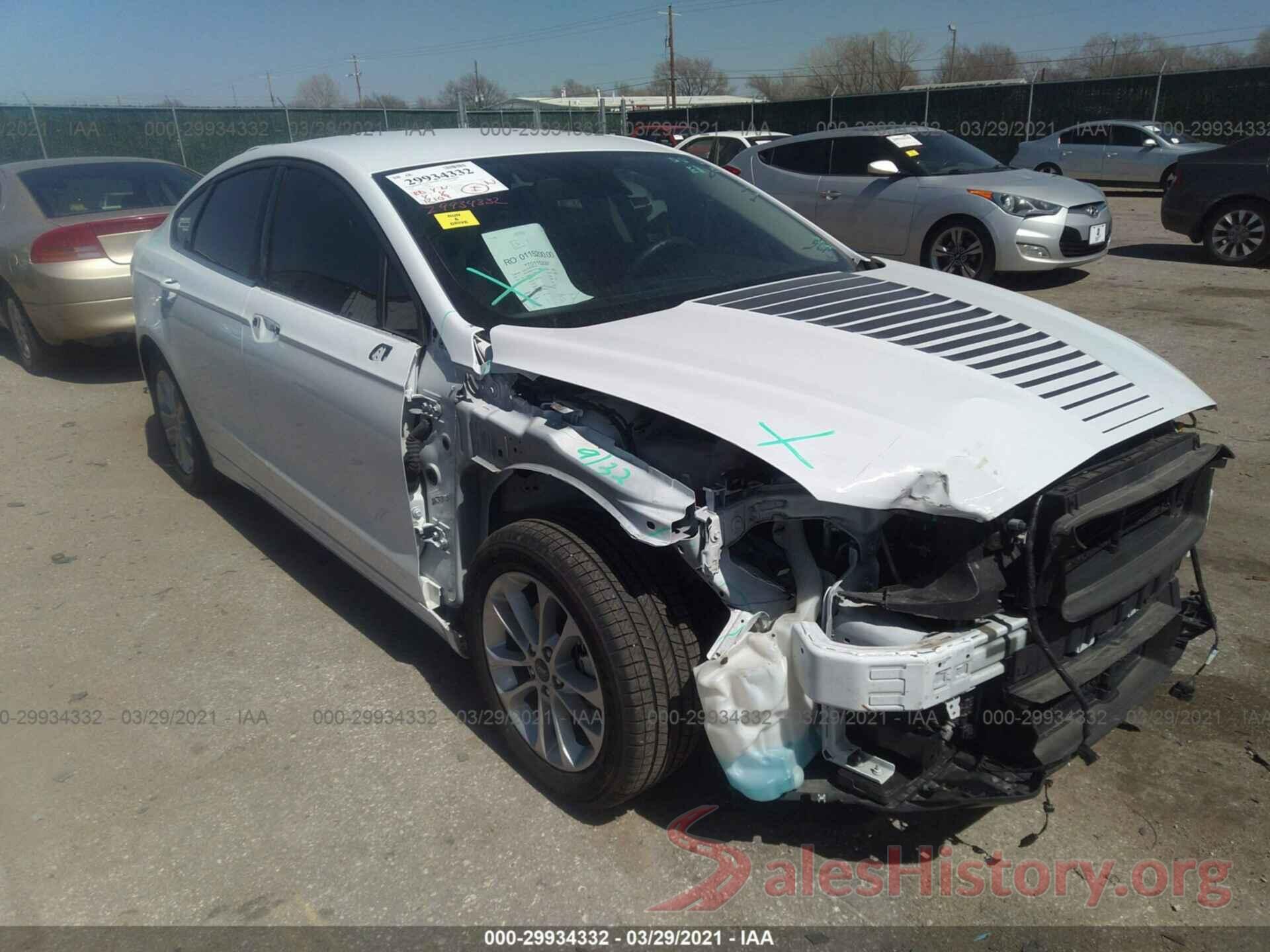 3FA6P0HD2LR148464 2020 FORD FUSION