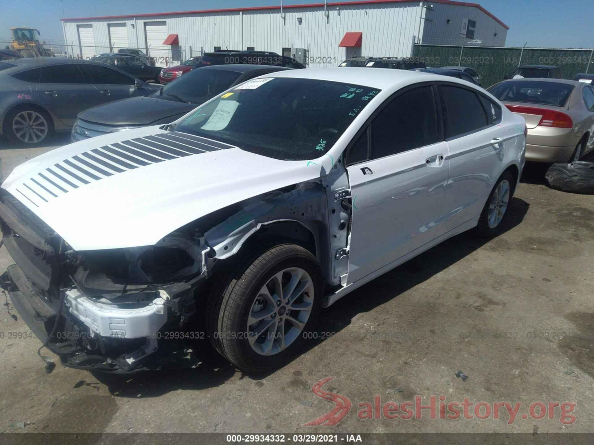 3FA6P0HD2LR148464 2020 FORD FUSION