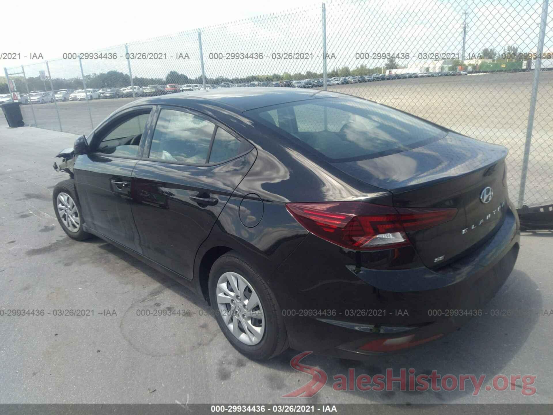 5NPD74LF3LH549171 2020 HYUNDAI ELANTRA