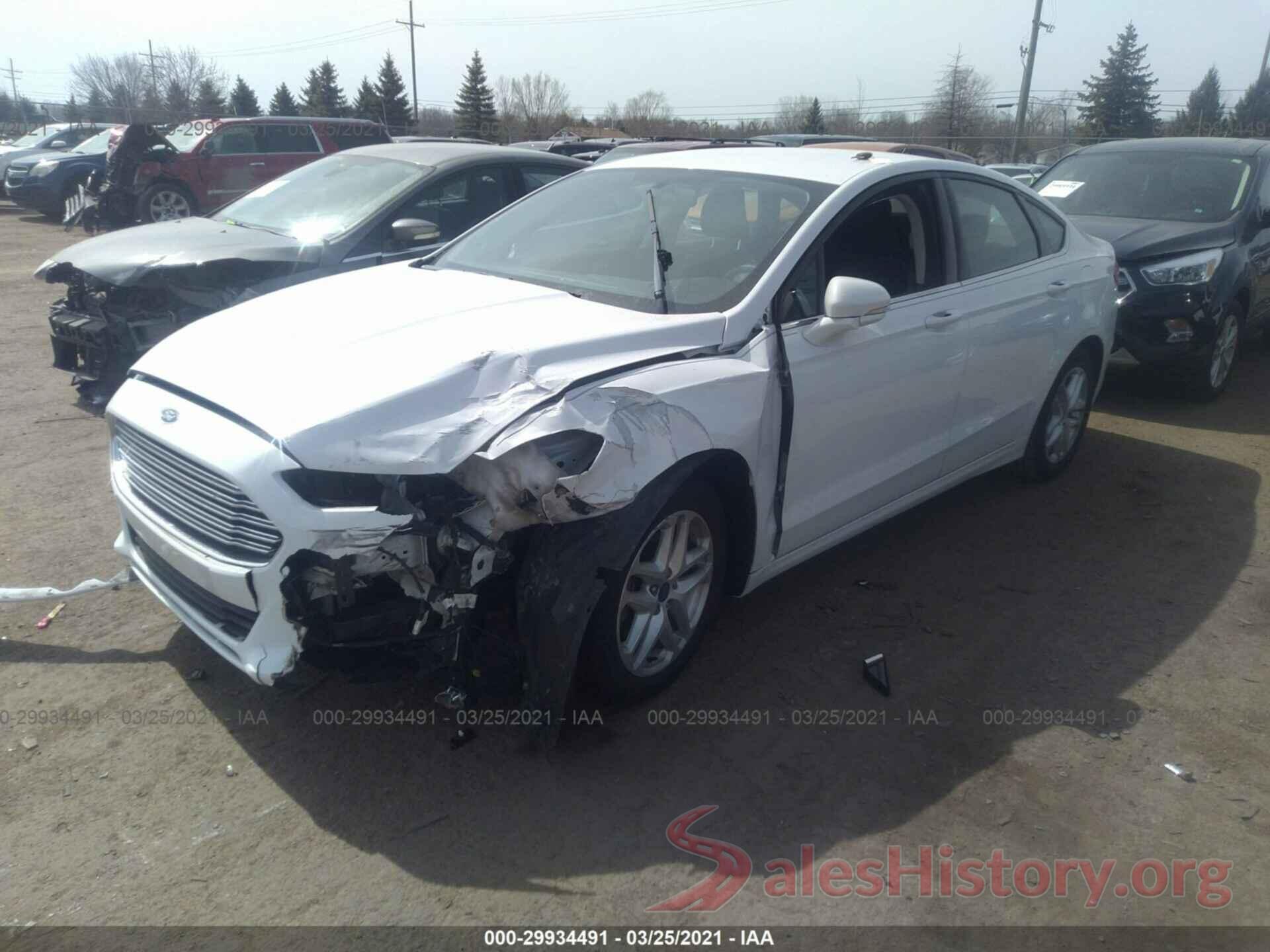 1FA6P0H71G5127687 2016 FORD FUSION