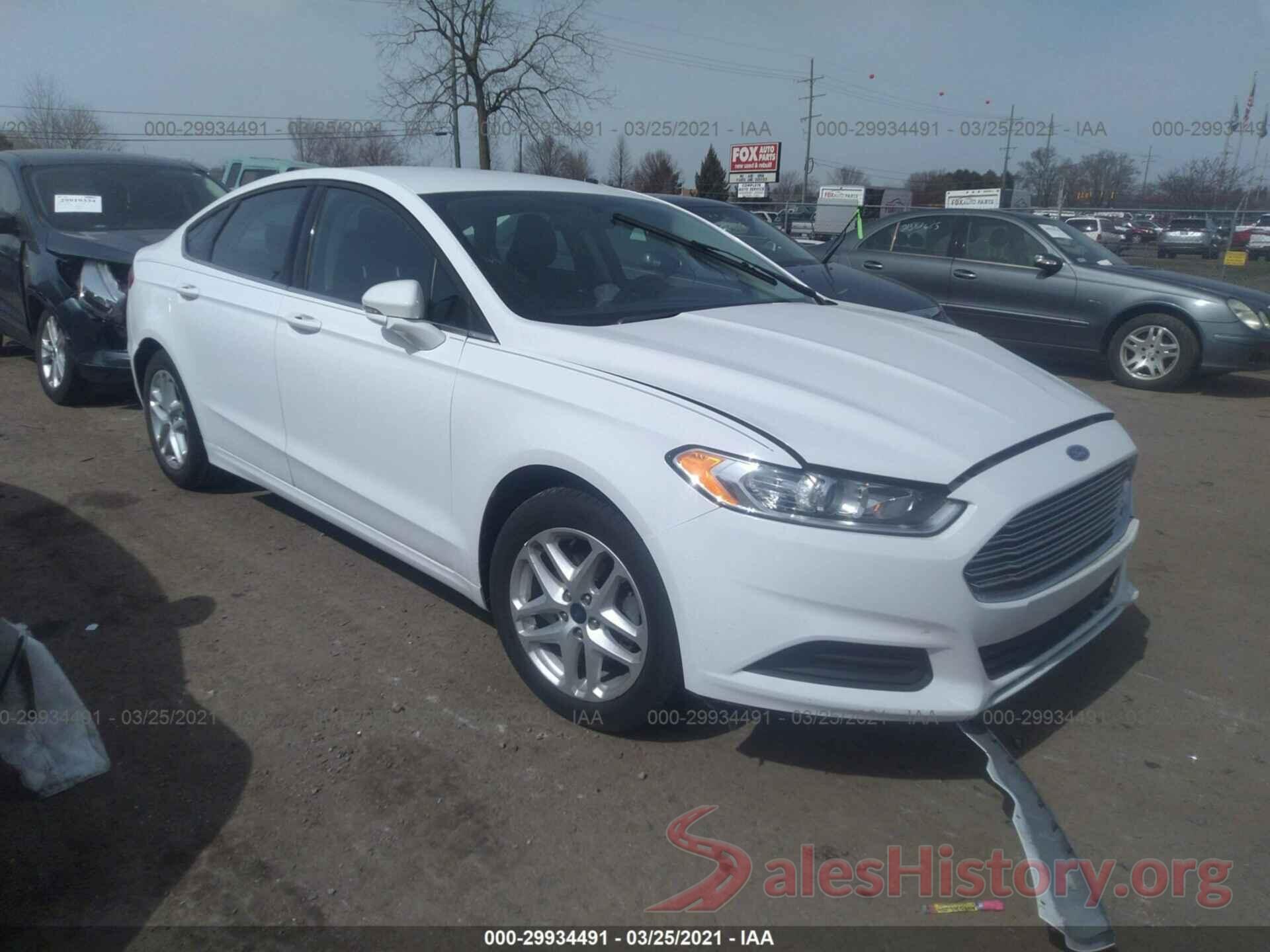 1FA6P0H71G5127687 2016 FORD FUSION