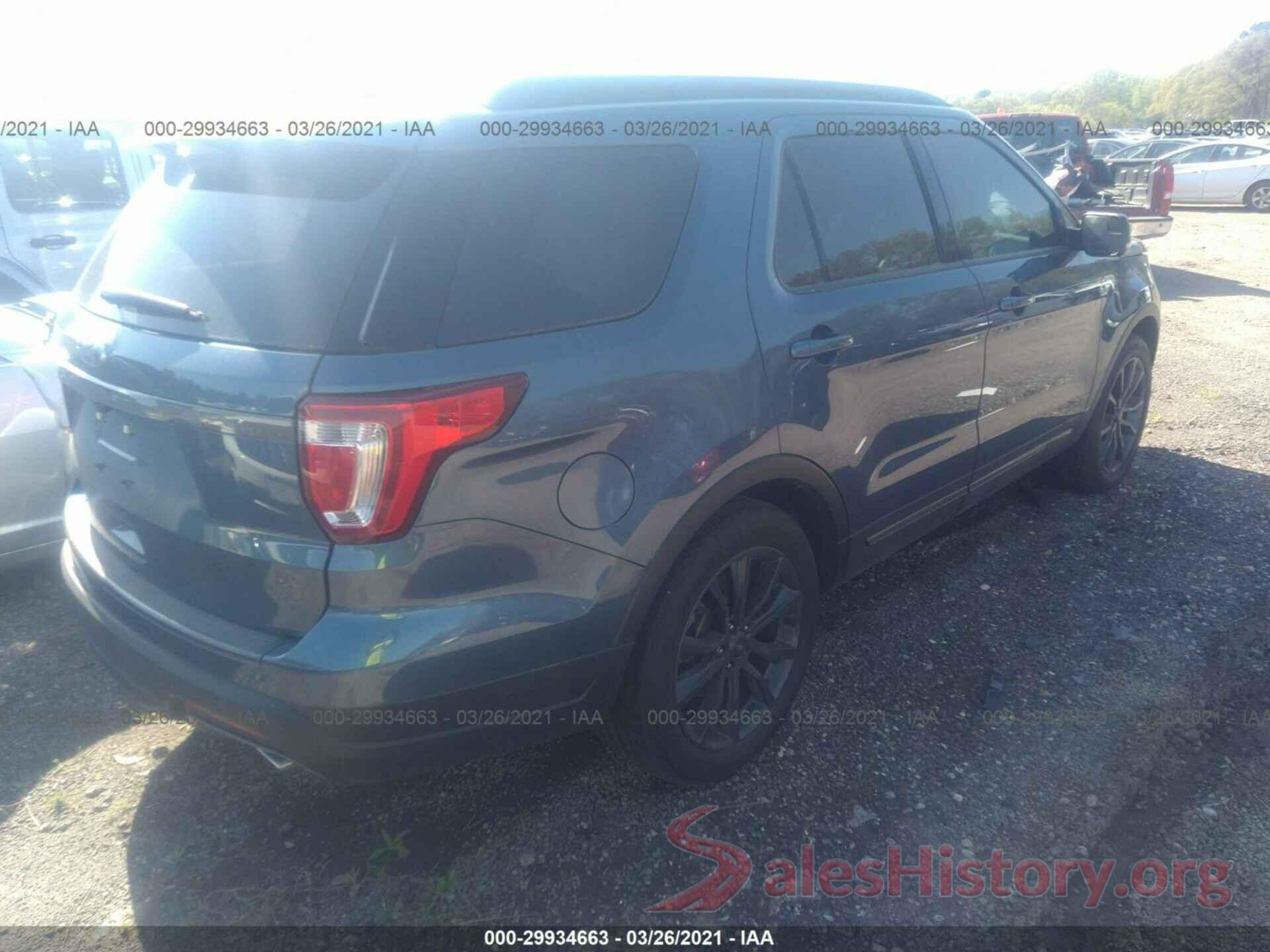 1FM5K7D80JGC14466 2018 FORD EXPLORER