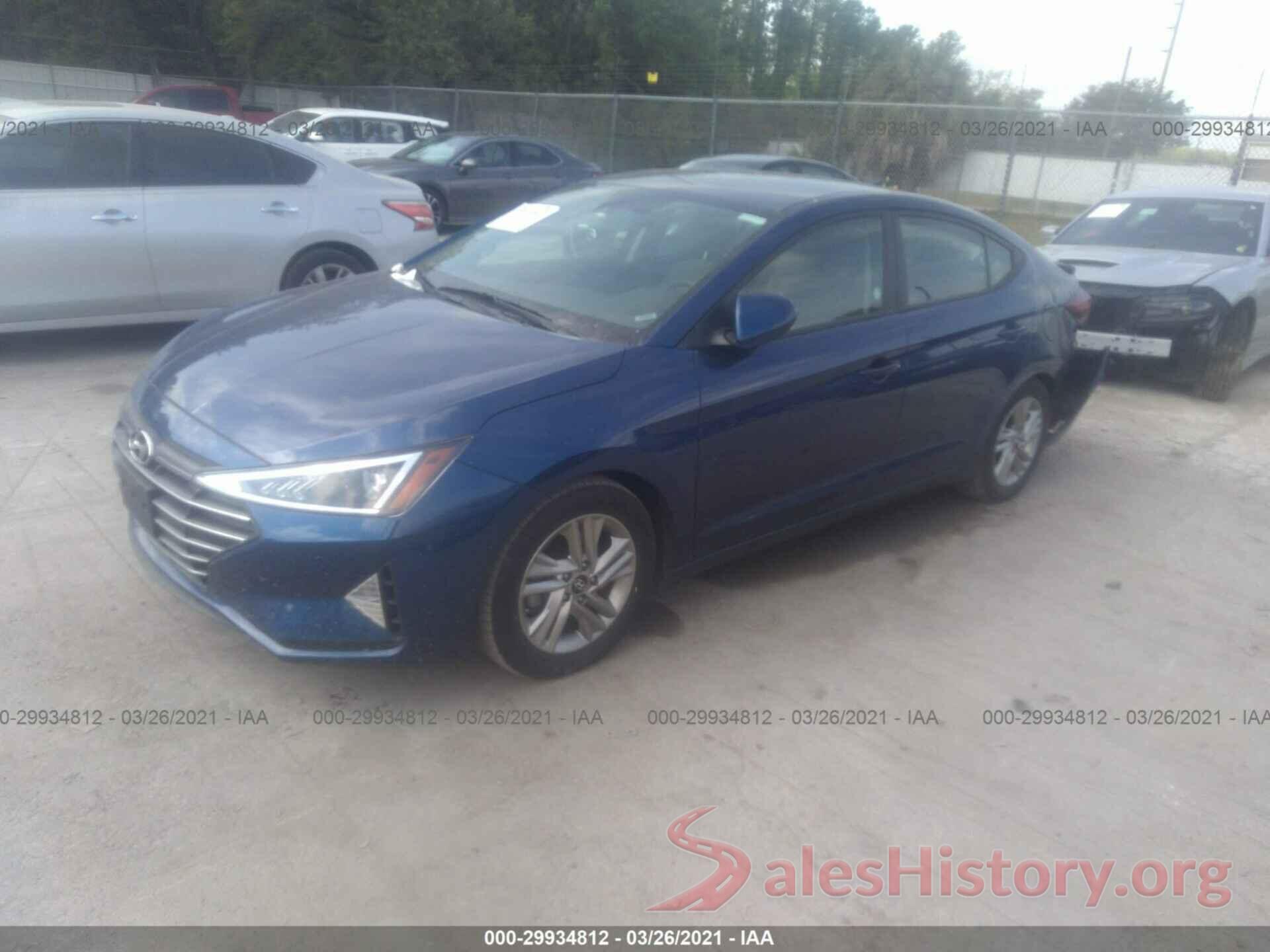 5NPD84LF9KH470051 2019 HYUNDAI ELANTRA