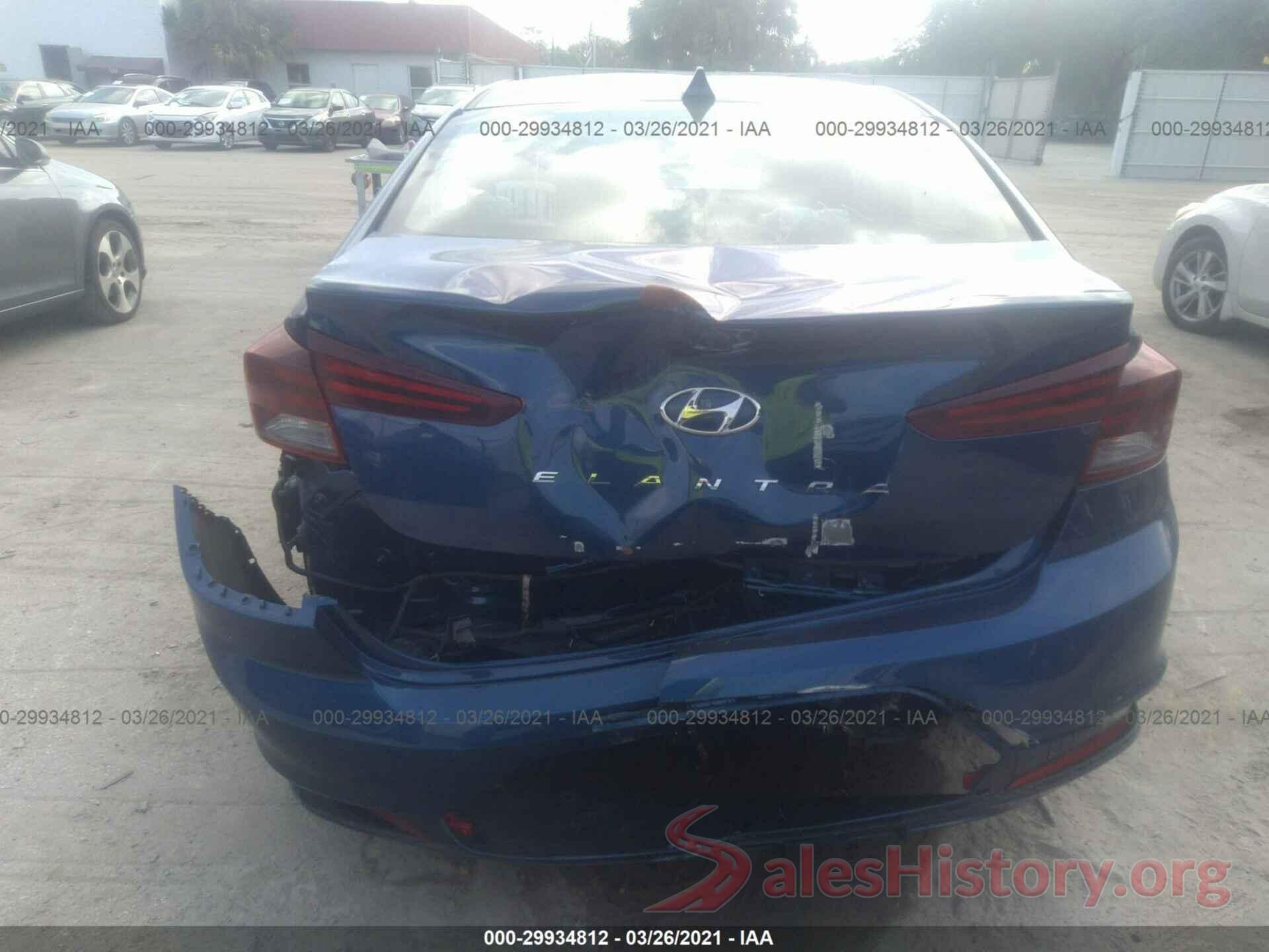 5NPD84LF9KH470051 2019 HYUNDAI ELANTRA