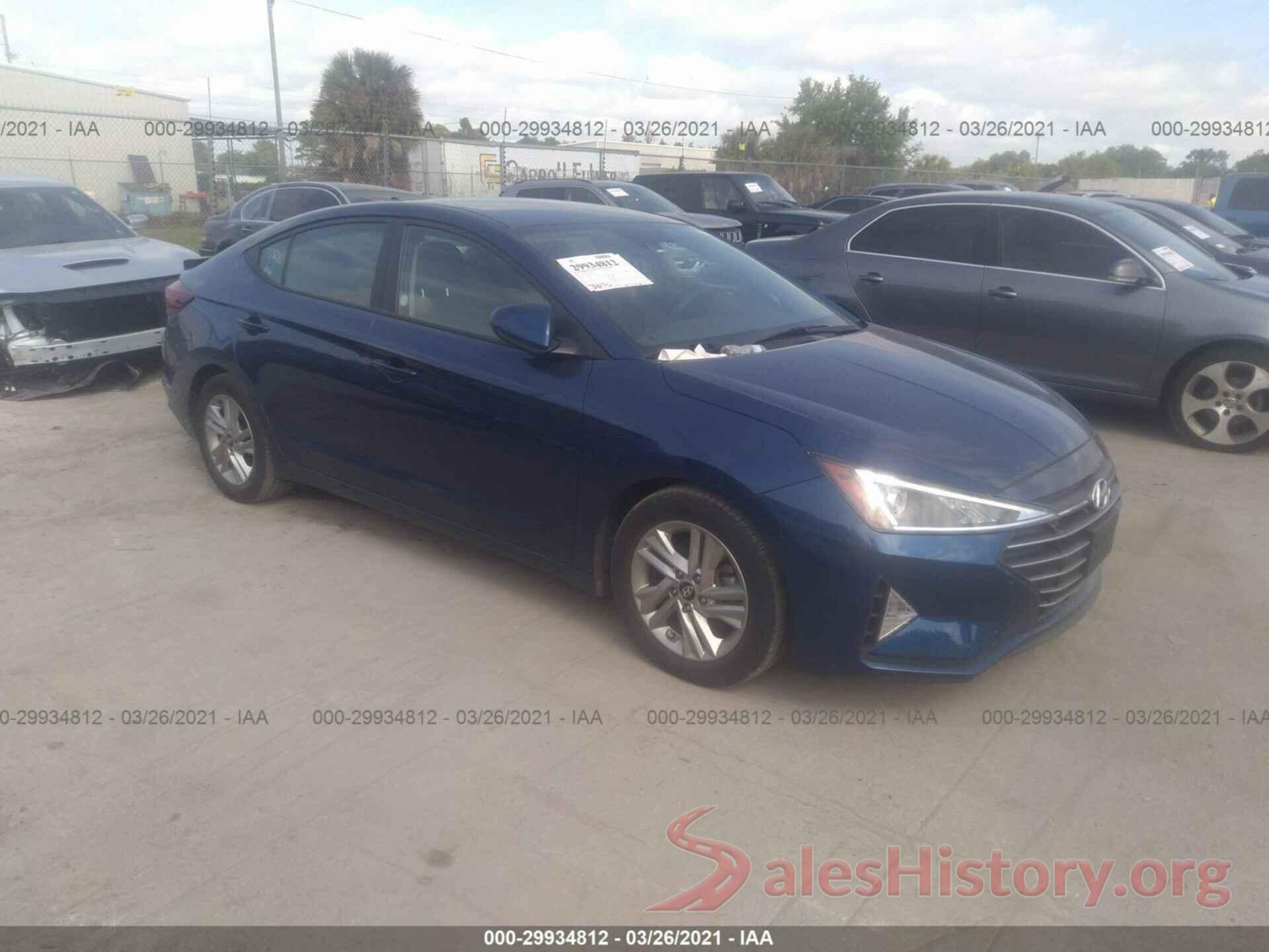 5NPD84LF9KH470051 2019 HYUNDAI ELANTRA