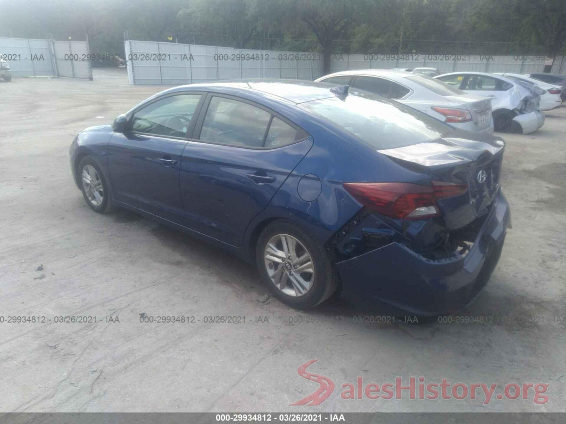 5NPD84LF9KH470051 2019 HYUNDAI ELANTRA