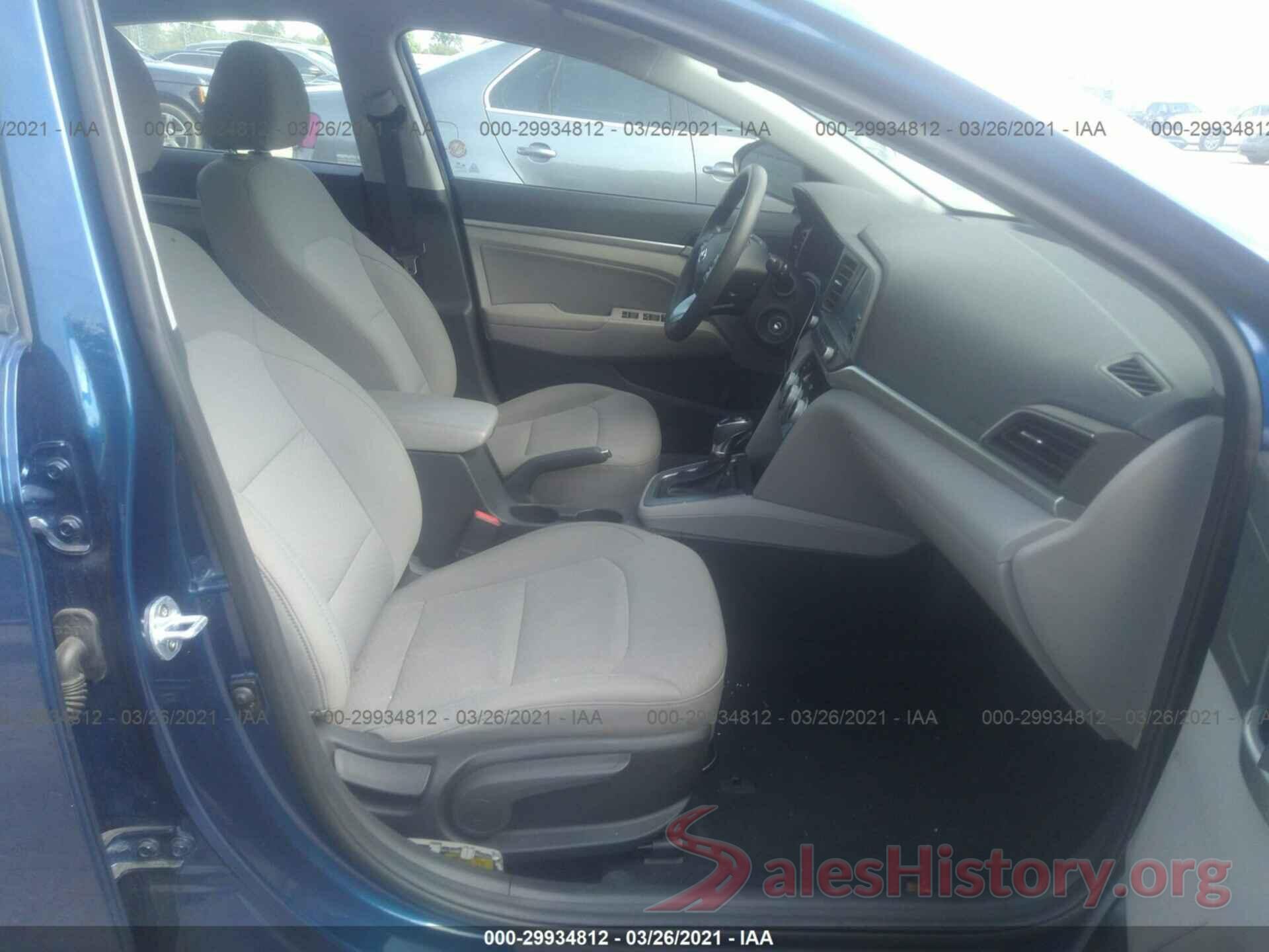 5NPD84LF9KH470051 2019 HYUNDAI ELANTRA