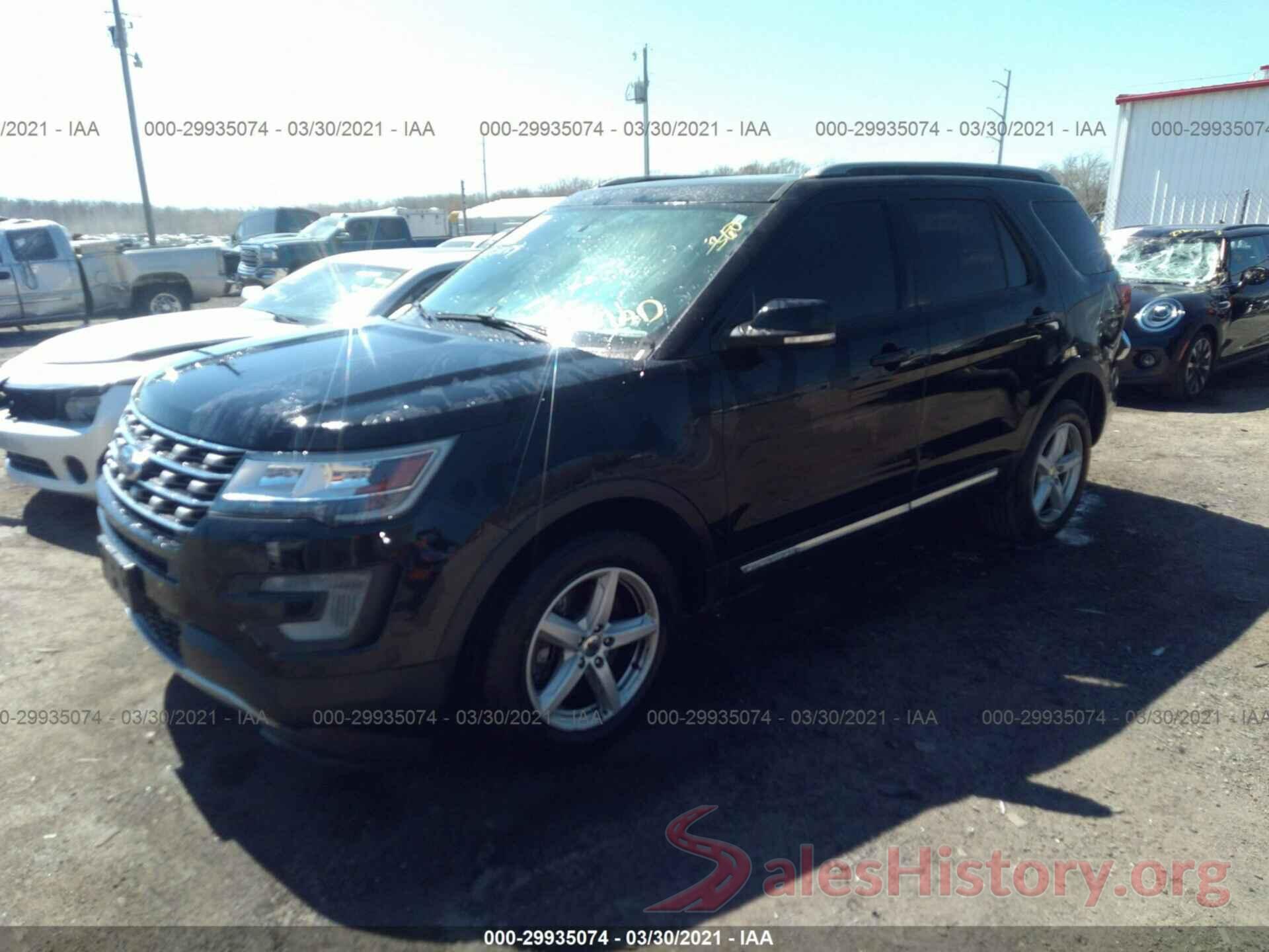 1FM5K8D89HGD96510 2017 FORD EXPLORER