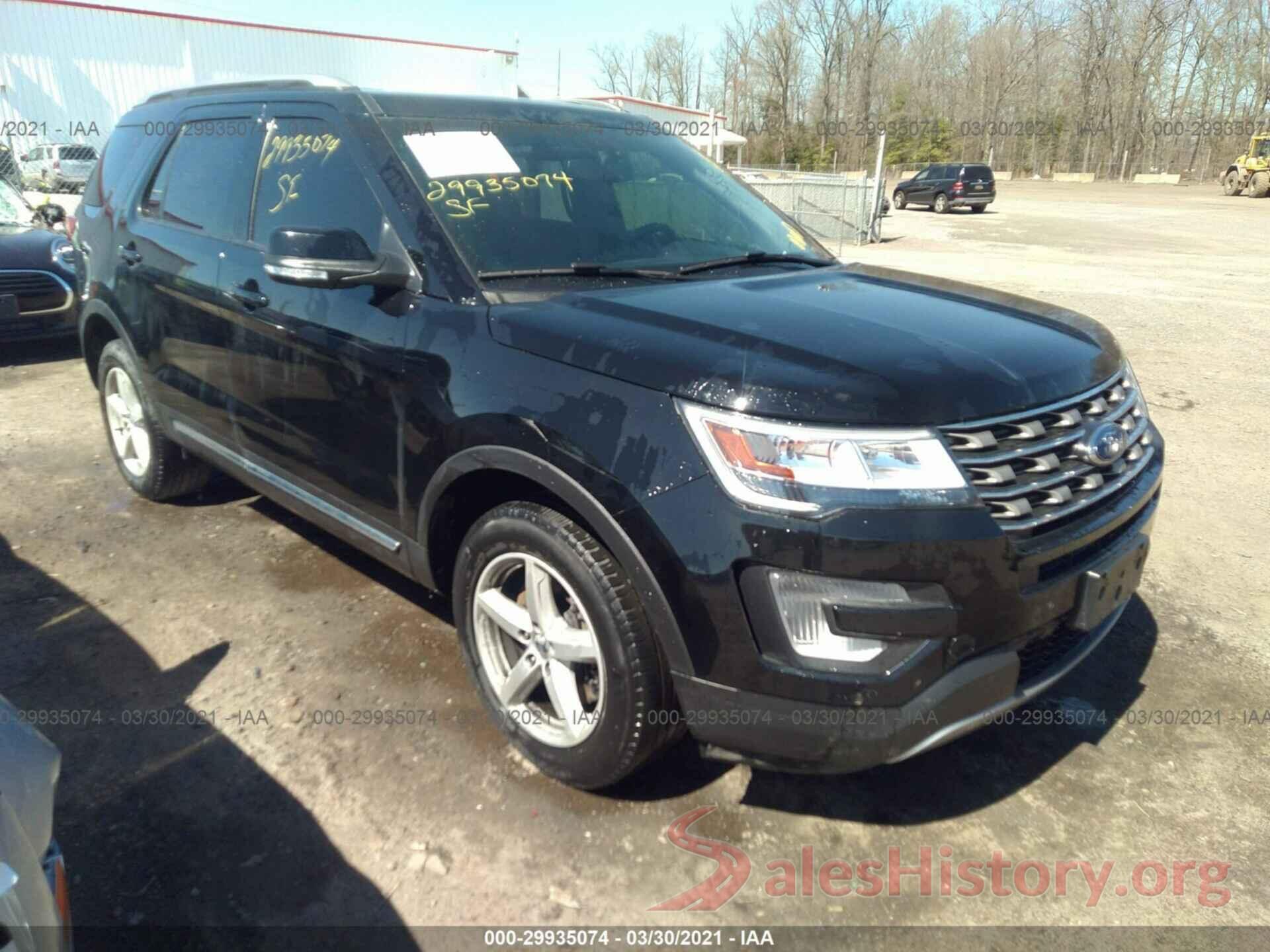 1FM5K8D89HGD96510 2017 FORD EXPLORER