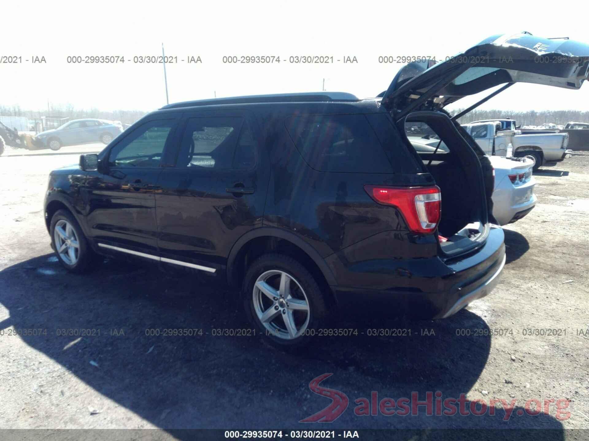 1FM5K8D89HGD96510 2017 FORD EXPLORER