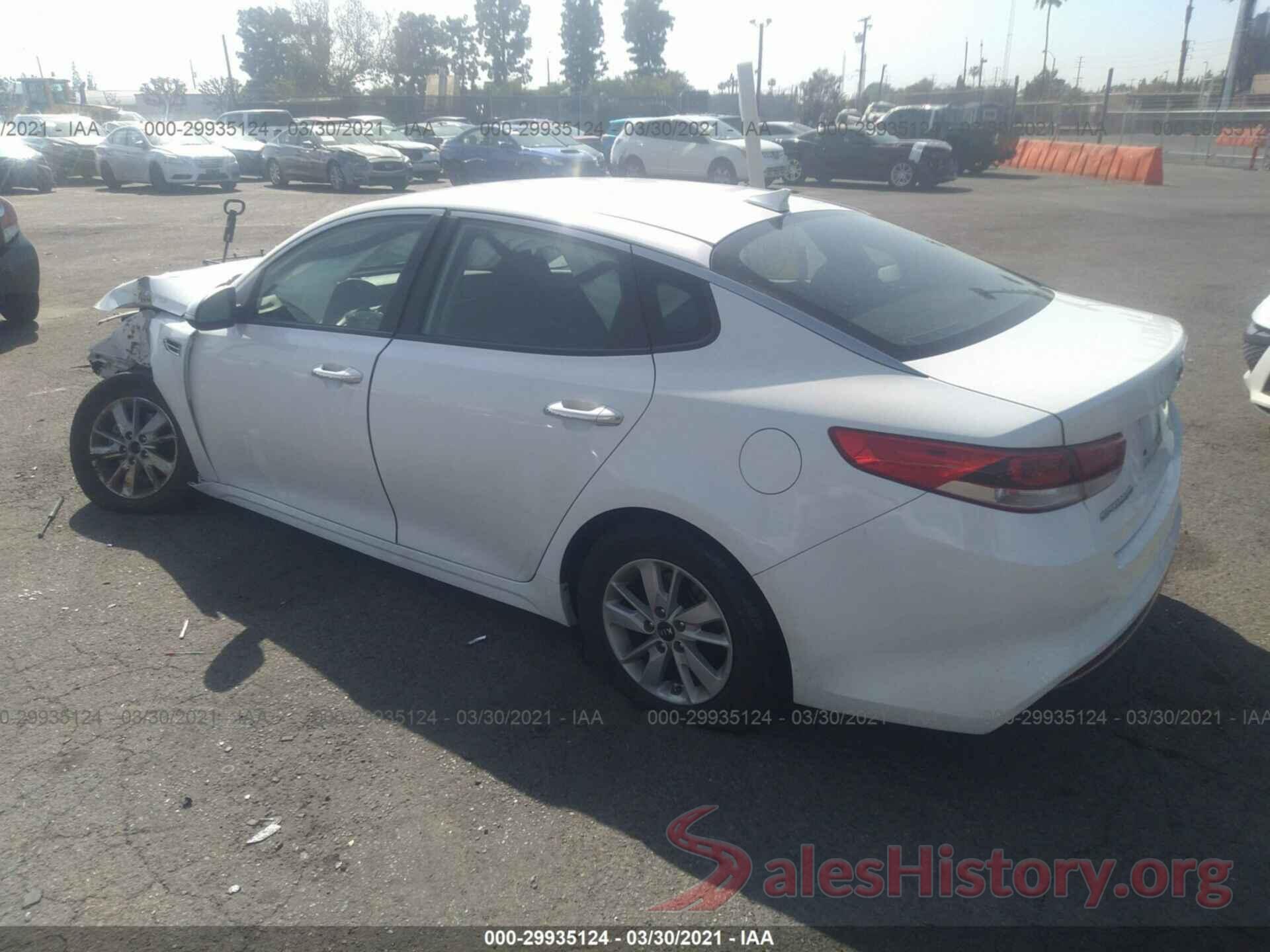 KNAGT4L3XG5106937 2016 KIA OPTIMA