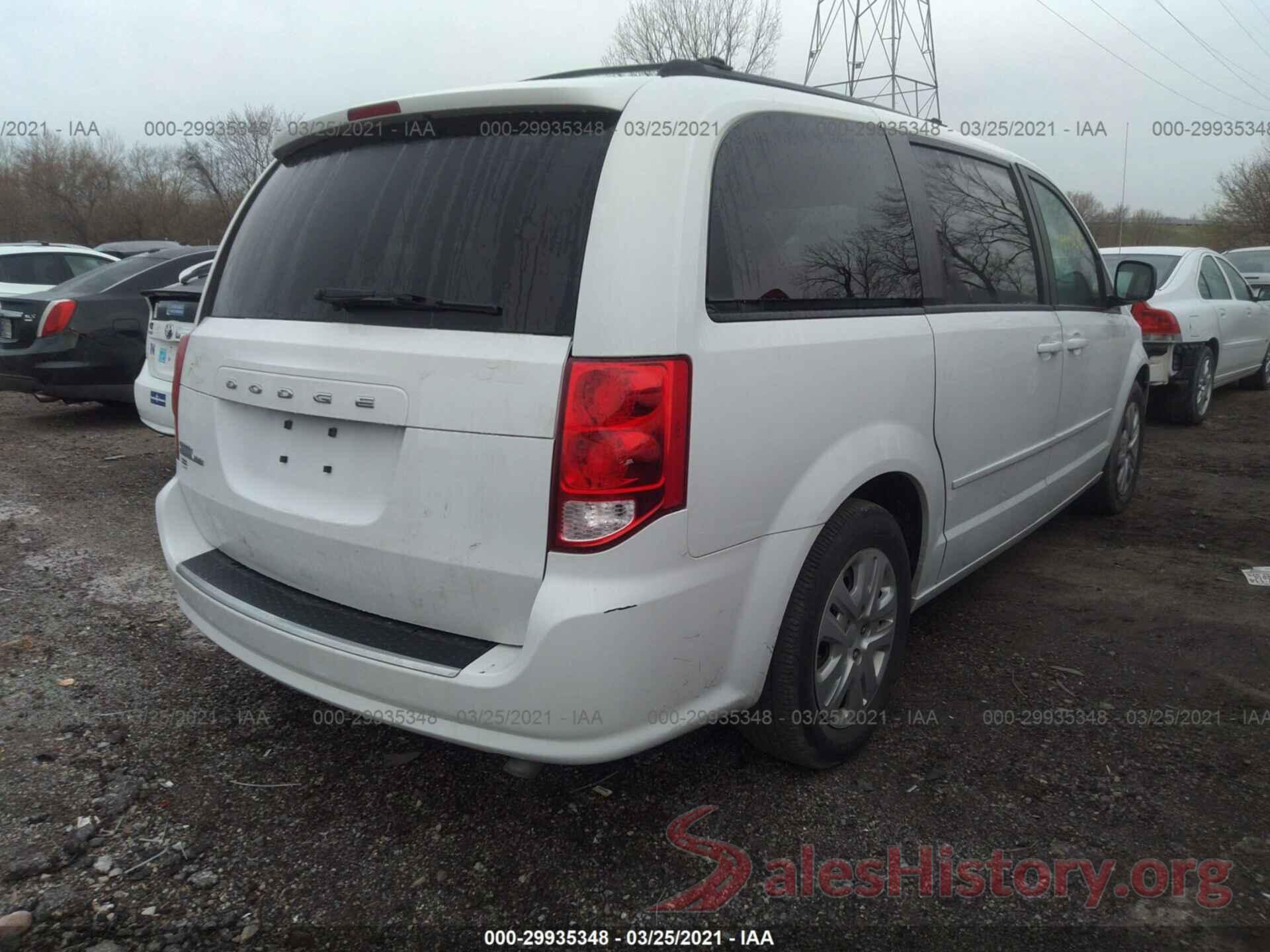 2C4RDGBG8GR170136 2016 DODGE GRAND CARAVAN