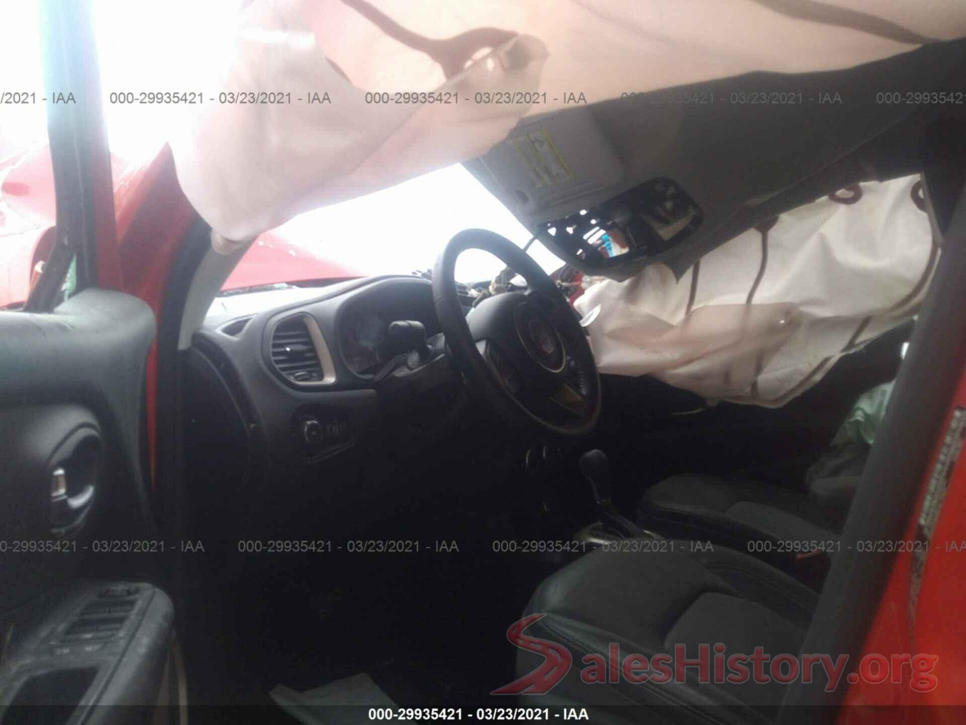 ZACCJADT2GPC83347 2016 JEEP RENEGADE