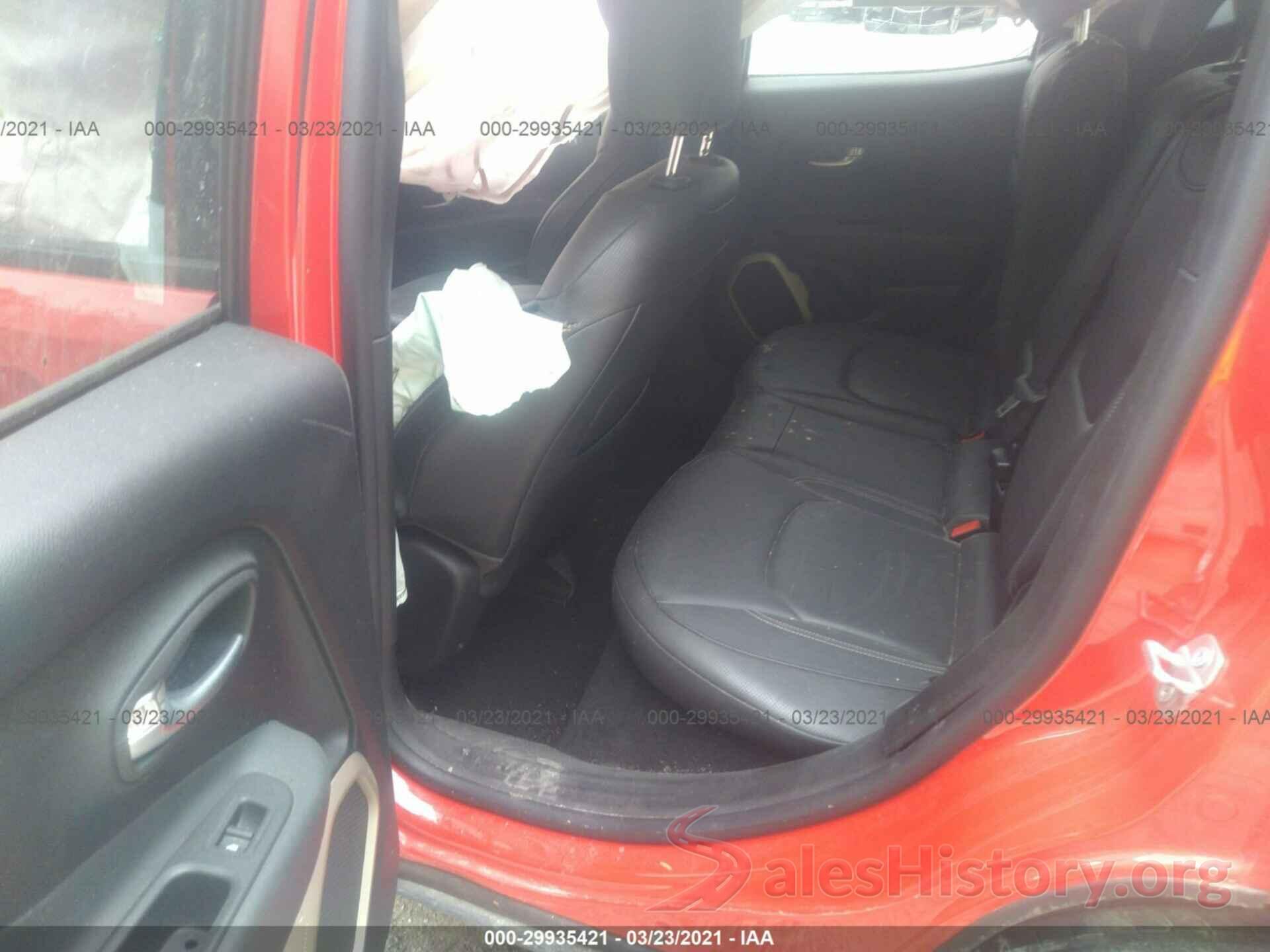 ZACCJADT2GPC83347 2016 JEEP RENEGADE