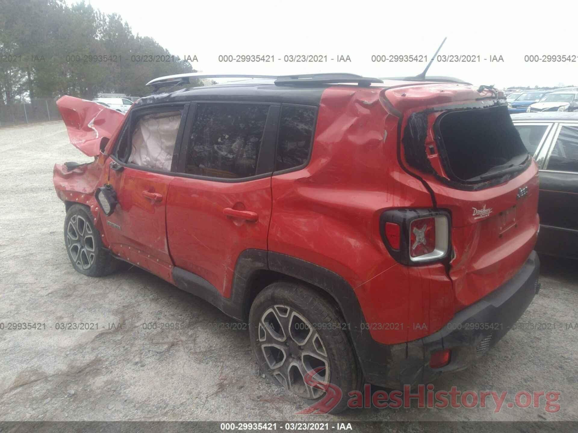 ZACCJADT2GPC83347 2016 JEEP RENEGADE