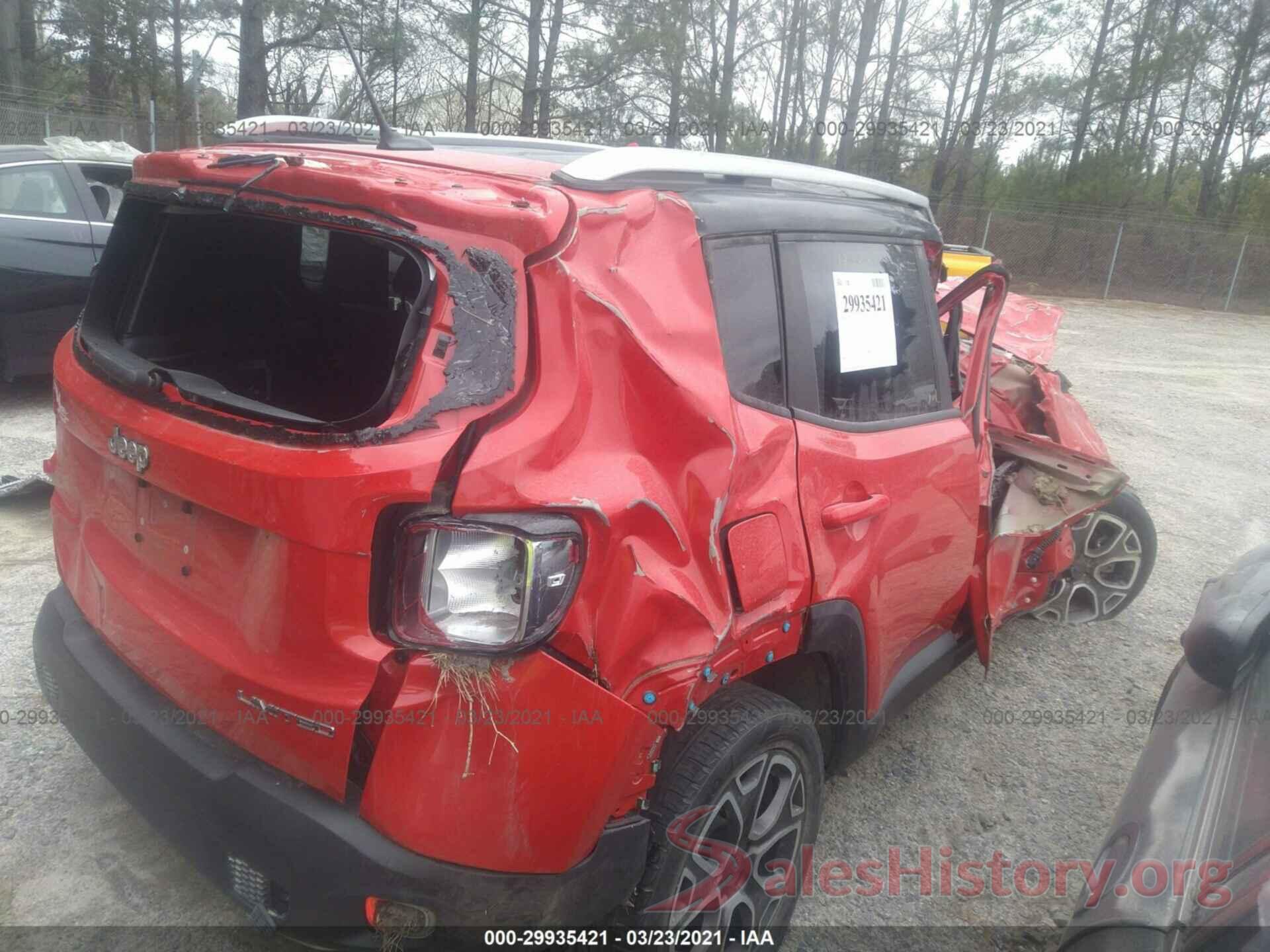 ZACCJADT2GPC83347 2016 JEEP RENEGADE