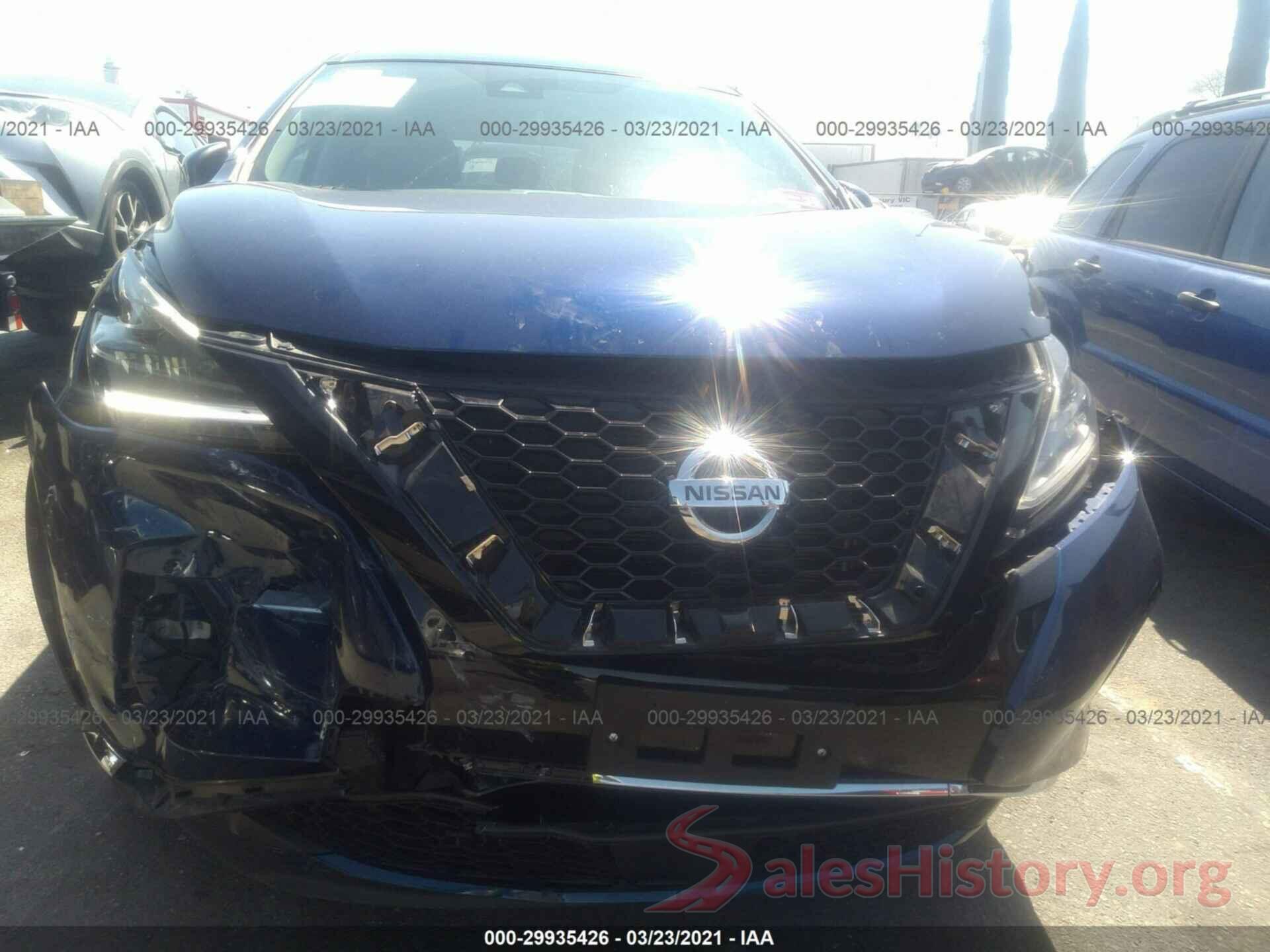 5N1AZ2AJ6LN127111 2020 NISSAN MURANO