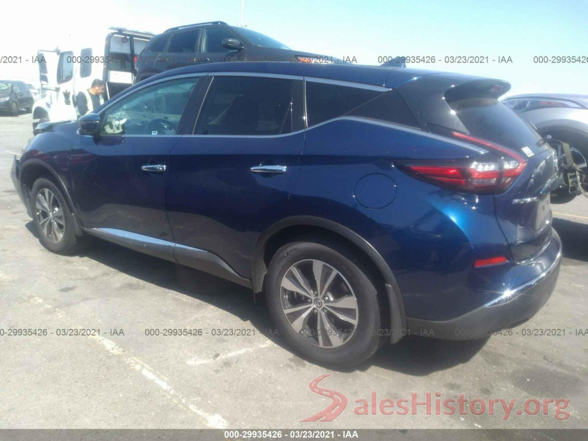 5N1AZ2AJ6LN127111 2020 NISSAN MURANO