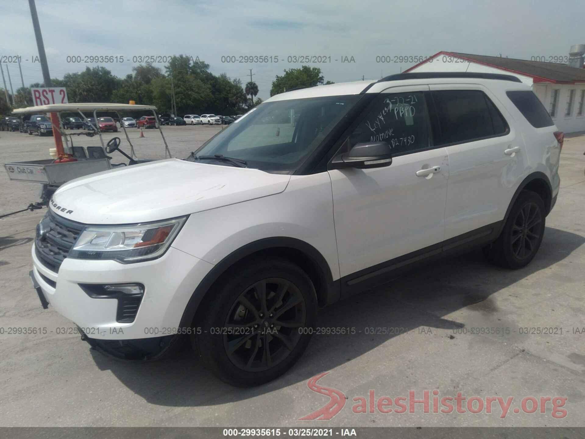 1FM5K7DH2KGB27430 2019 FORD EXPLORER