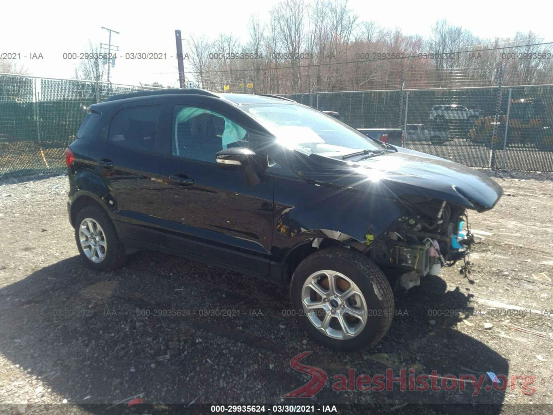 MAJ6P1UL1JC224853 2018 FORD ECOSPORT