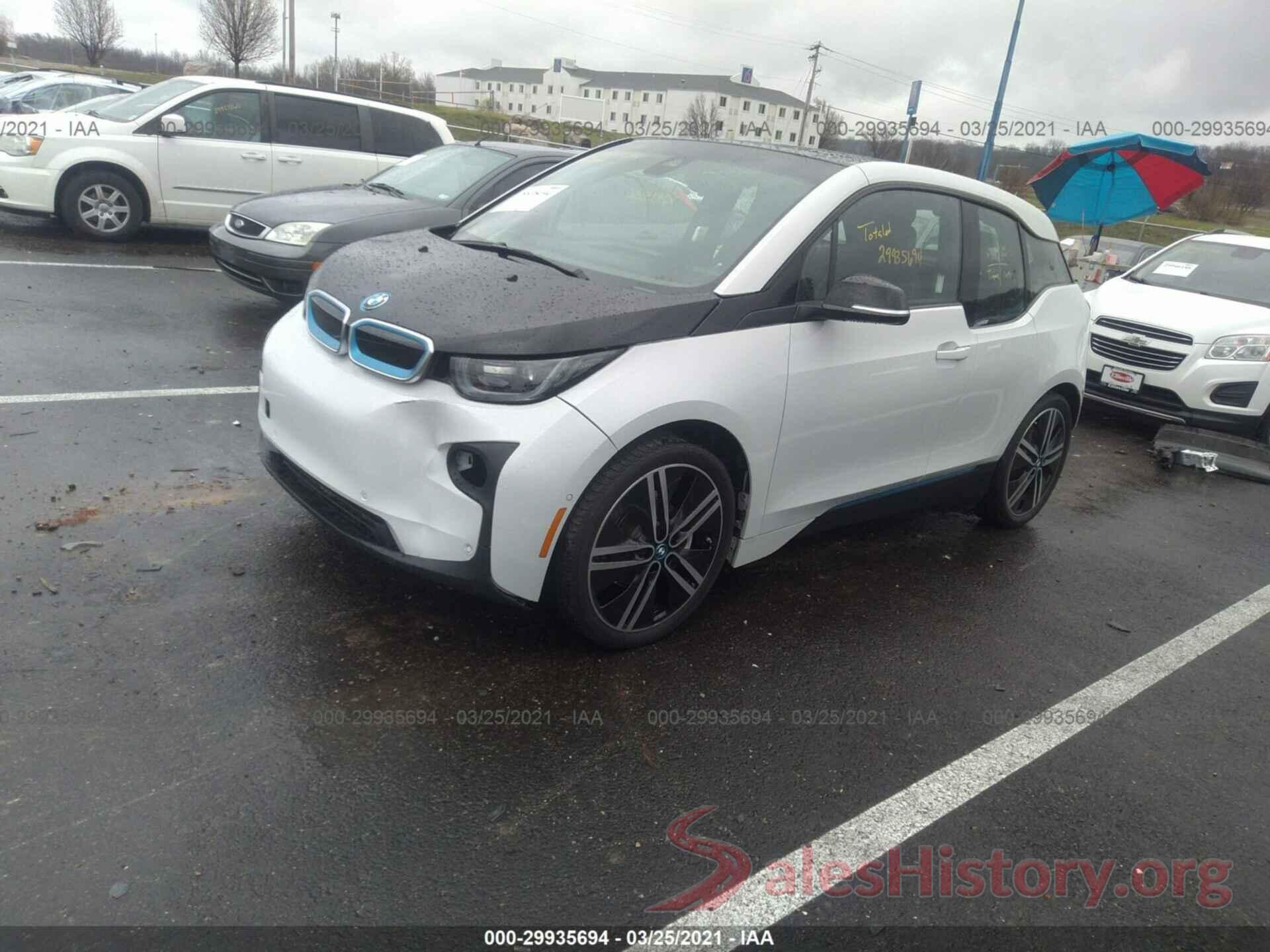 WBY1Z6C39HV950020 2017 BMW I3