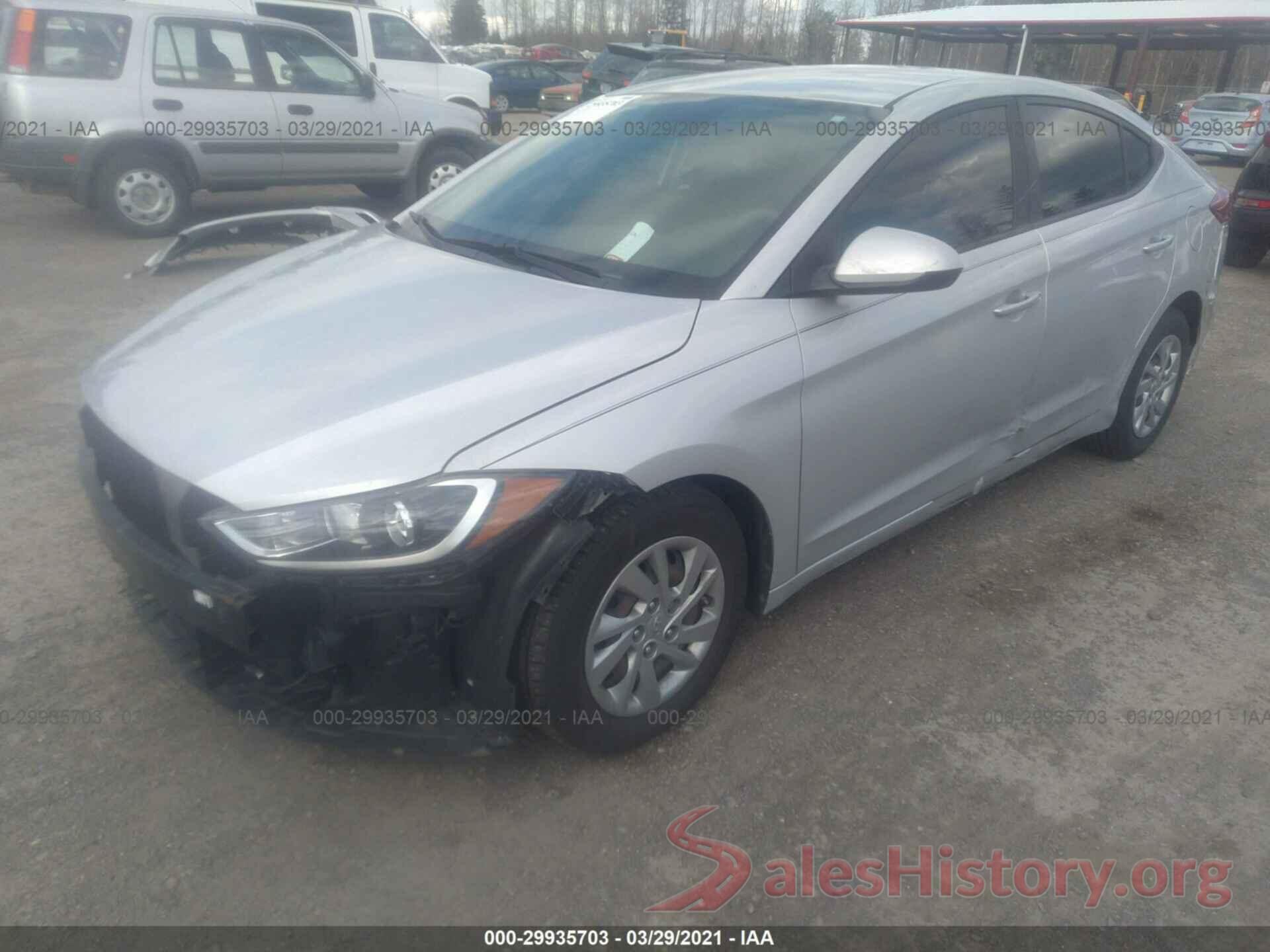 KMHD74LF9JU525178 2018 HYUNDAI ELANTRA