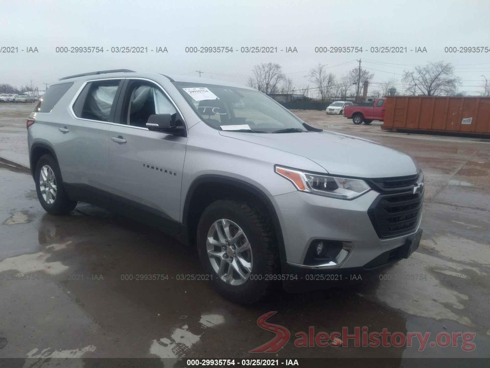 1GNERGKW5KJ229557 2019 CHEVROLET TRAVERSE