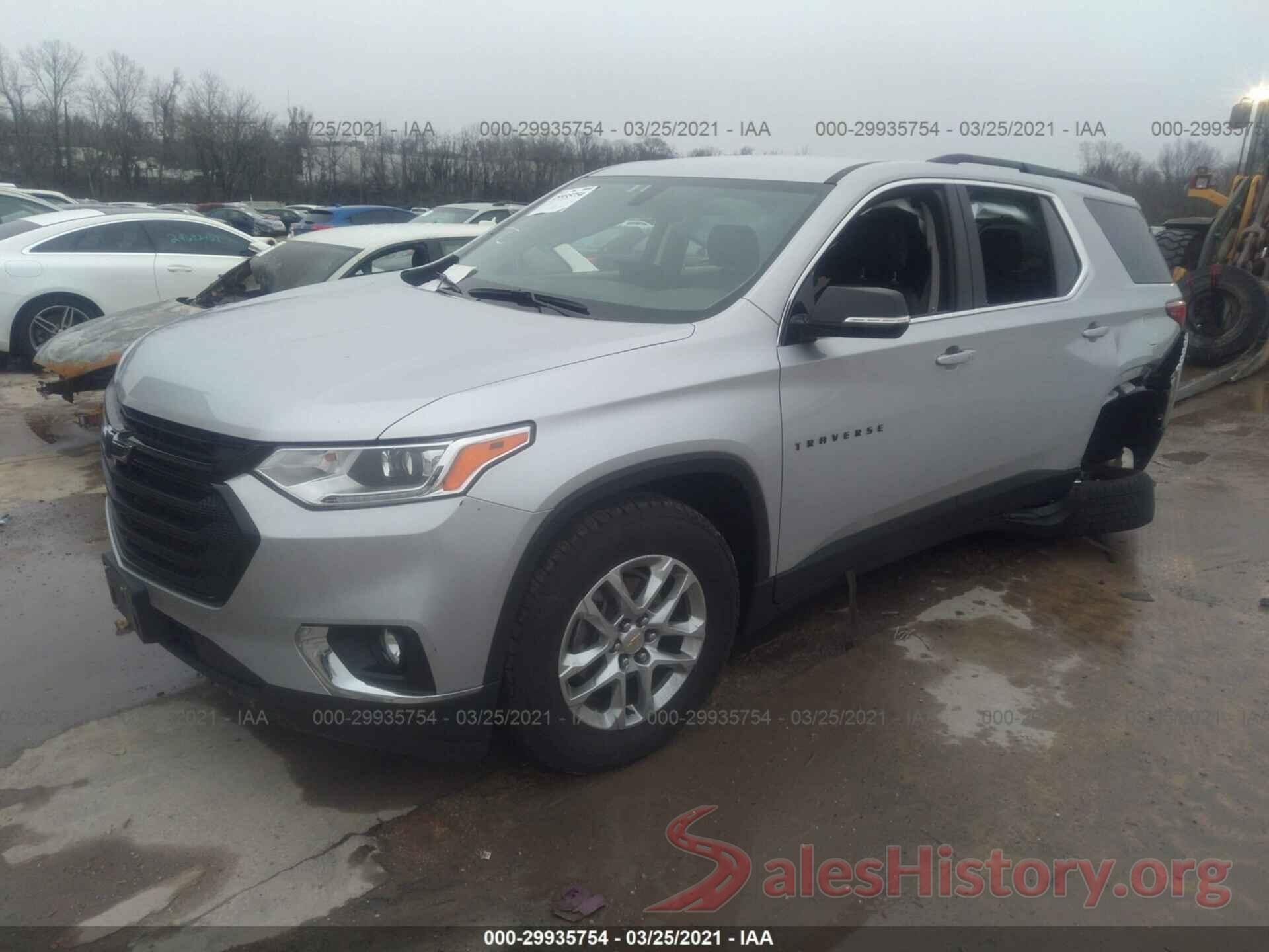 1GNERGKW5KJ229557 2019 CHEVROLET TRAVERSE