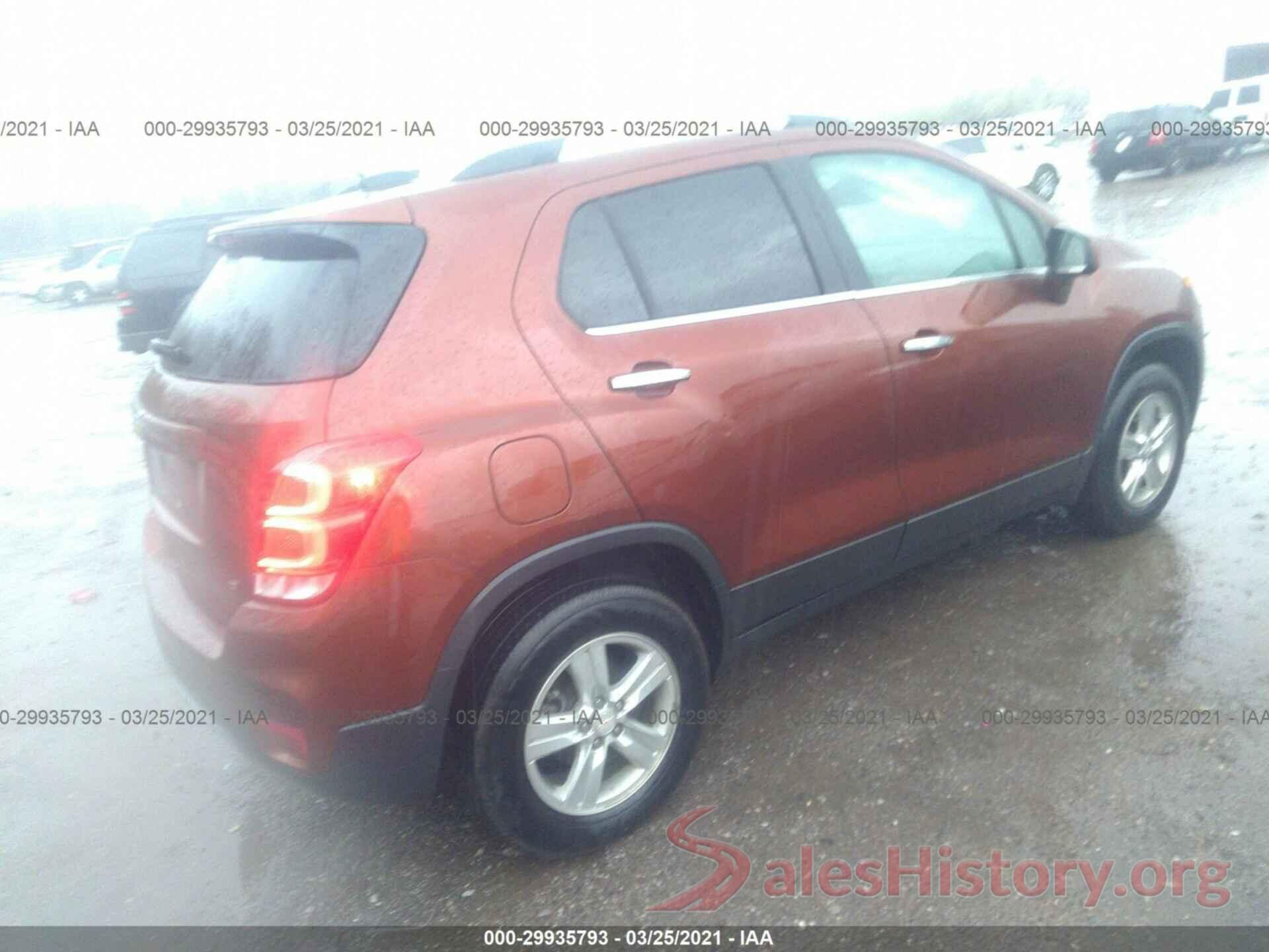 3GNCJPSB1KL240897 2019 CHEVROLET TRAX