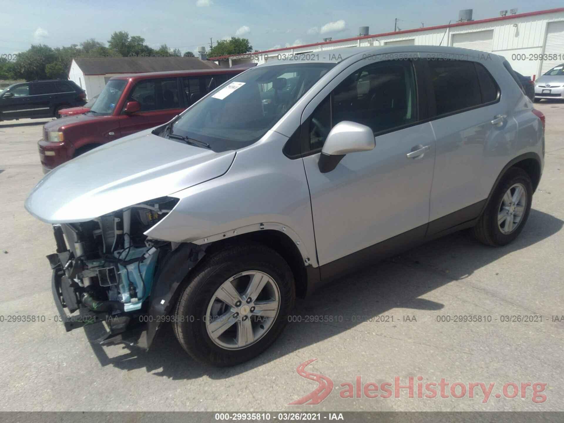 3GNCJKSB5LL333653 2020 CHEVROLET TRAX