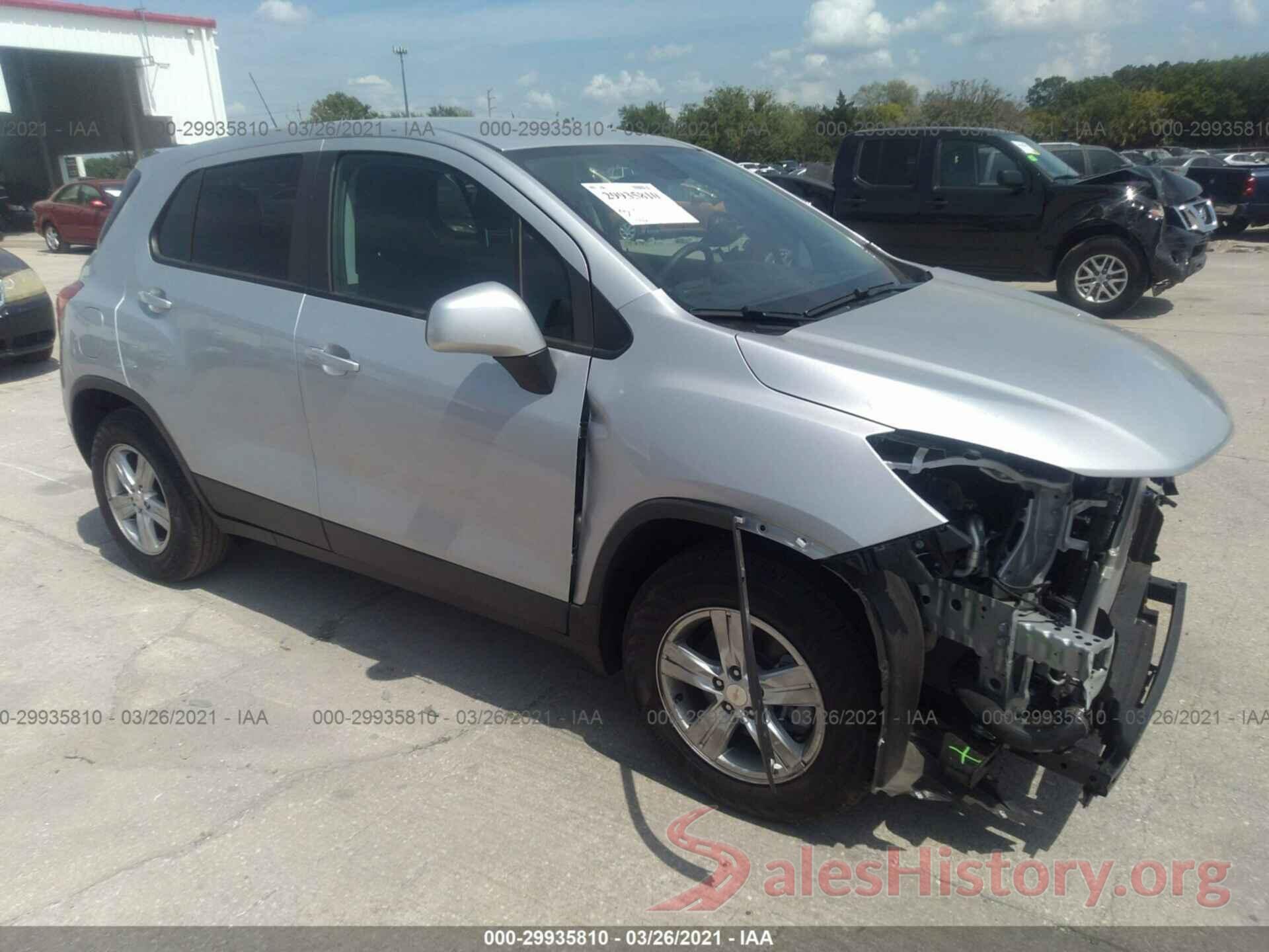 3GNCJKSB5LL333653 2020 CHEVROLET TRAX