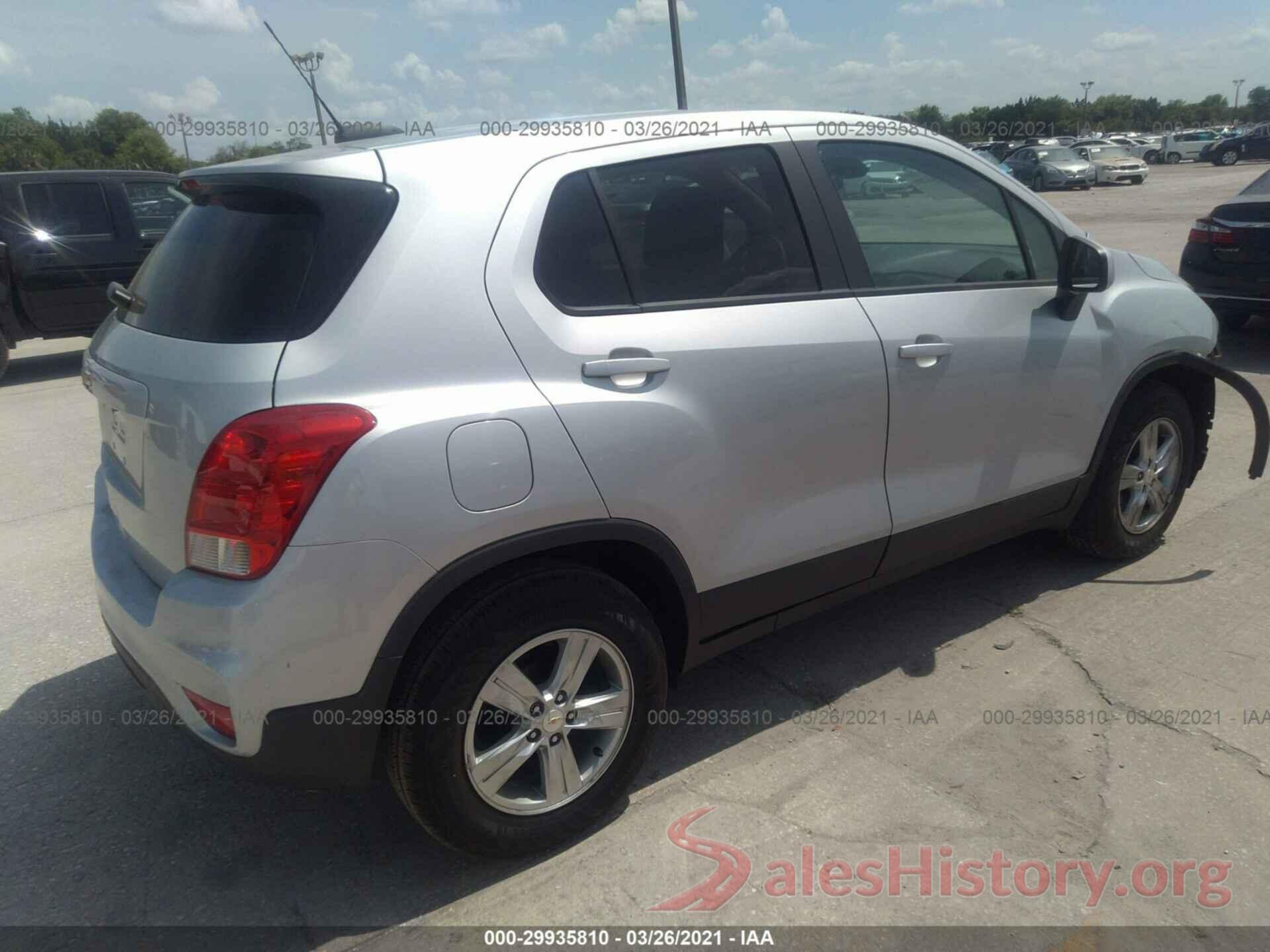 3GNCJKSB5LL333653 2020 CHEVROLET TRAX