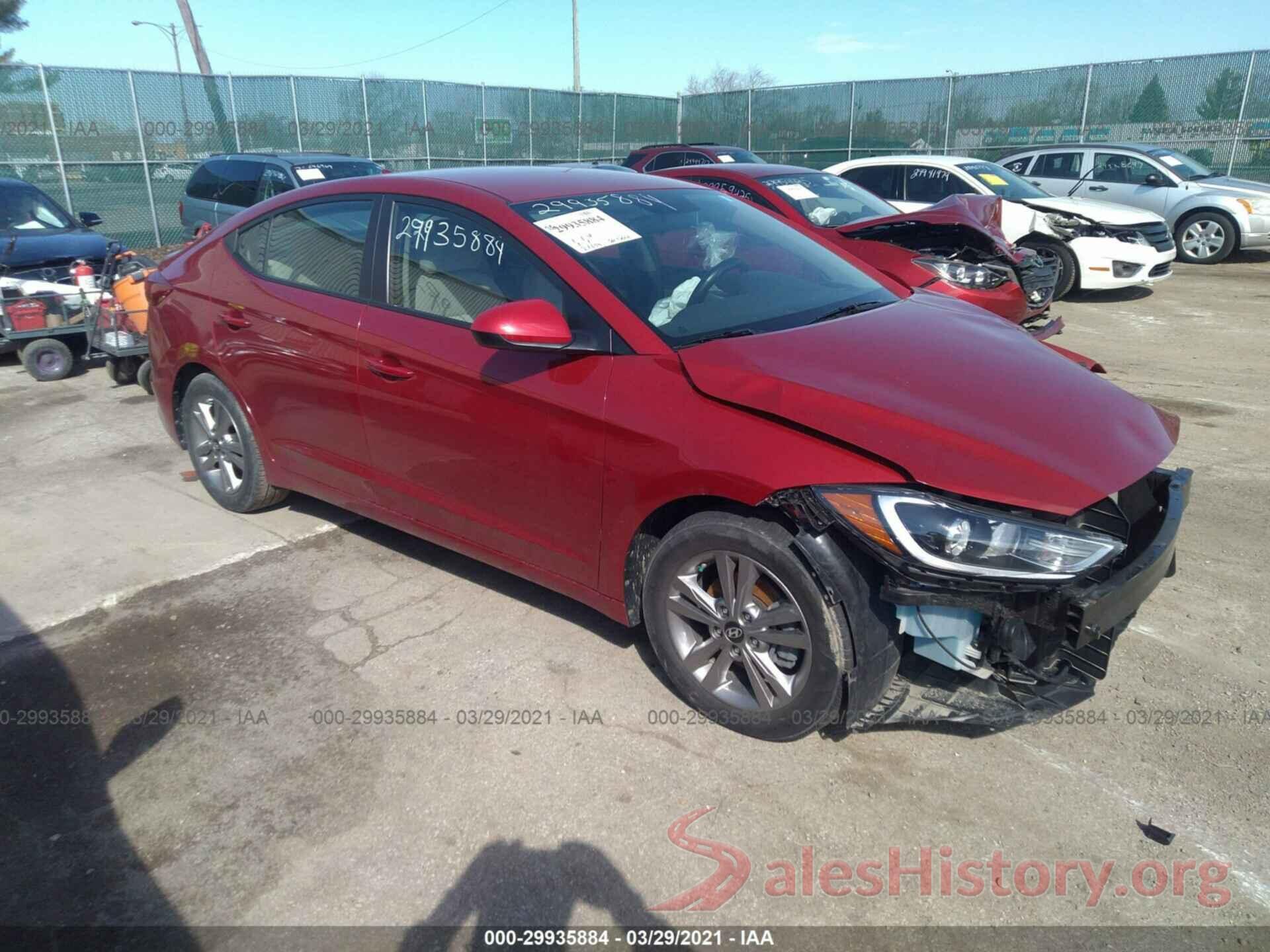 KMHD84LF3JU477738 2018 HYUNDAI ELANTRA