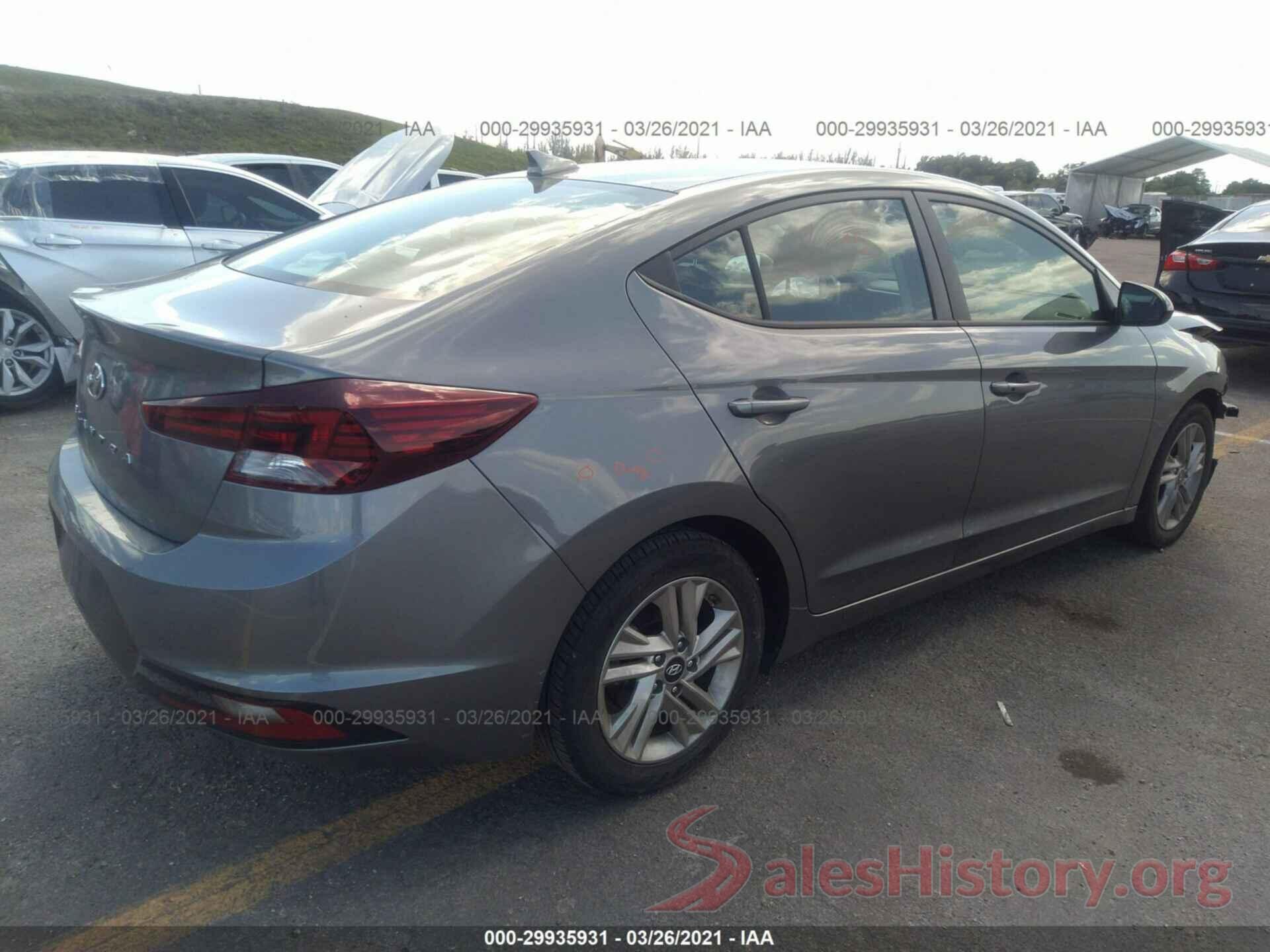 5NPD84LF1LH522709 2020 HYUNDAI ELANTRA