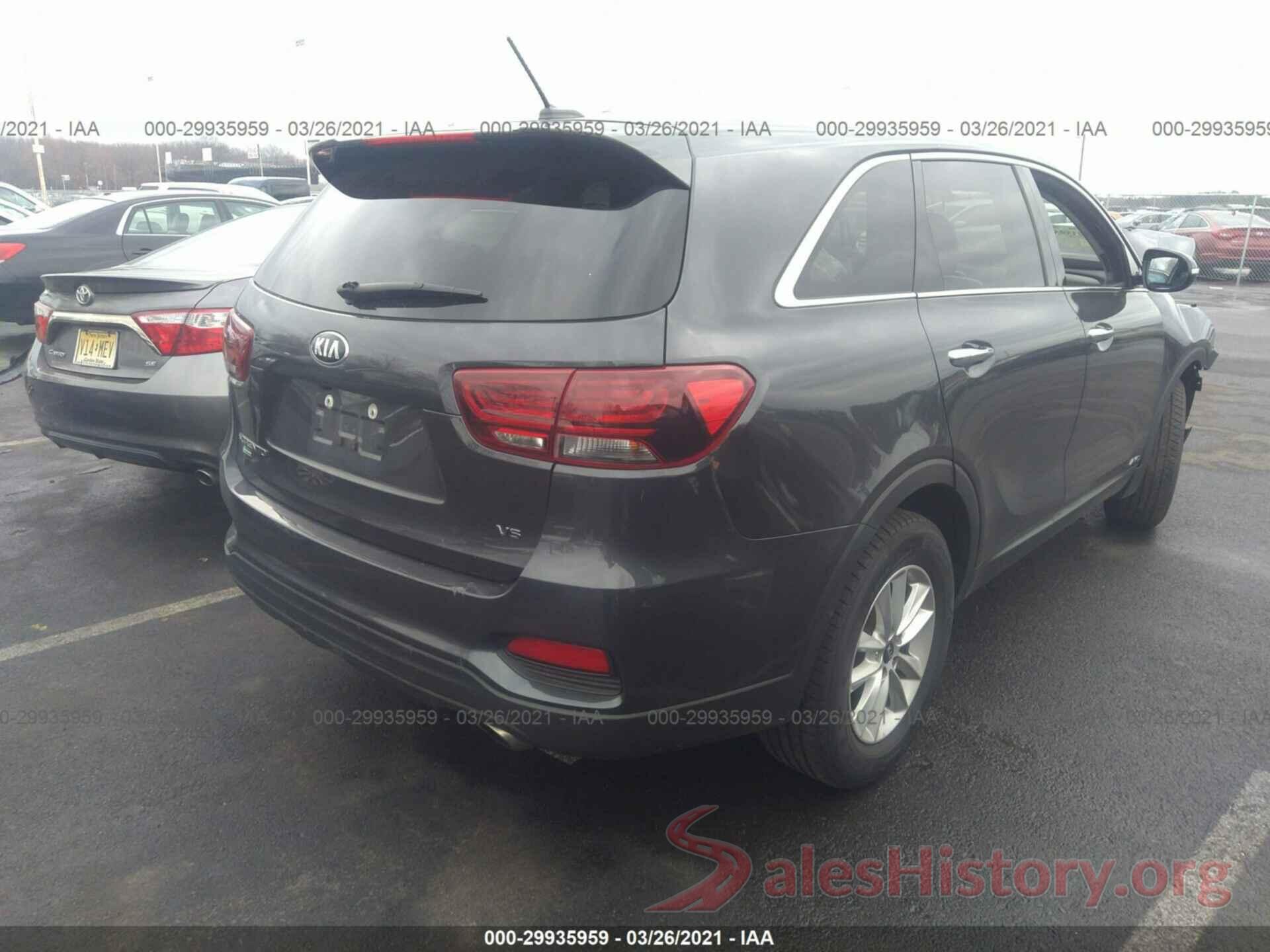 5XYPGDA5XKG450277 2019 KIA SORENTO