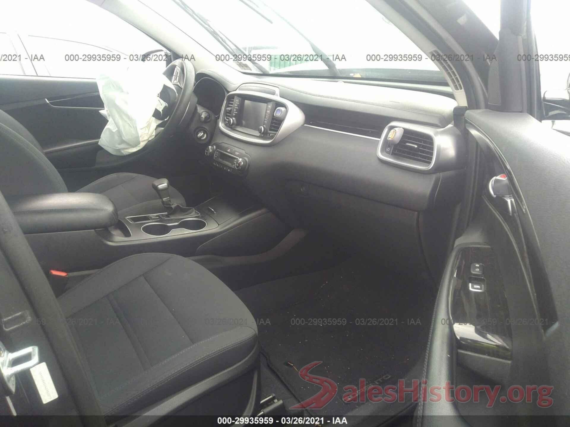 5XYPGDA5XKG450277 2019 KIA SORENTO