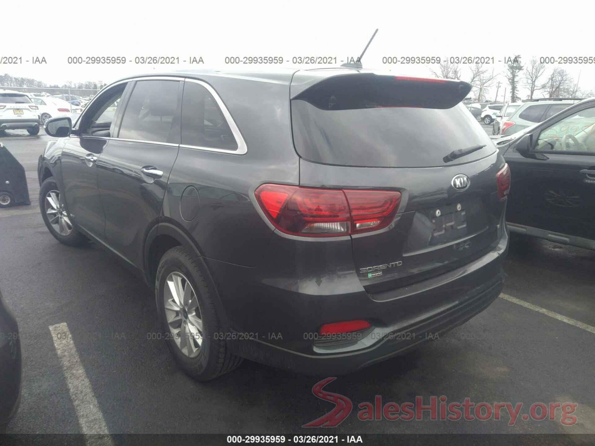 5XYPGDA5XKG450277 2019 KIA SORENTO