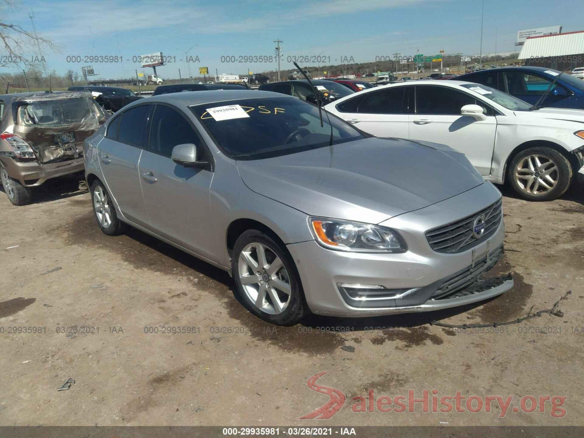 YV126MFJ2G2407891 2016 VOLVO S60