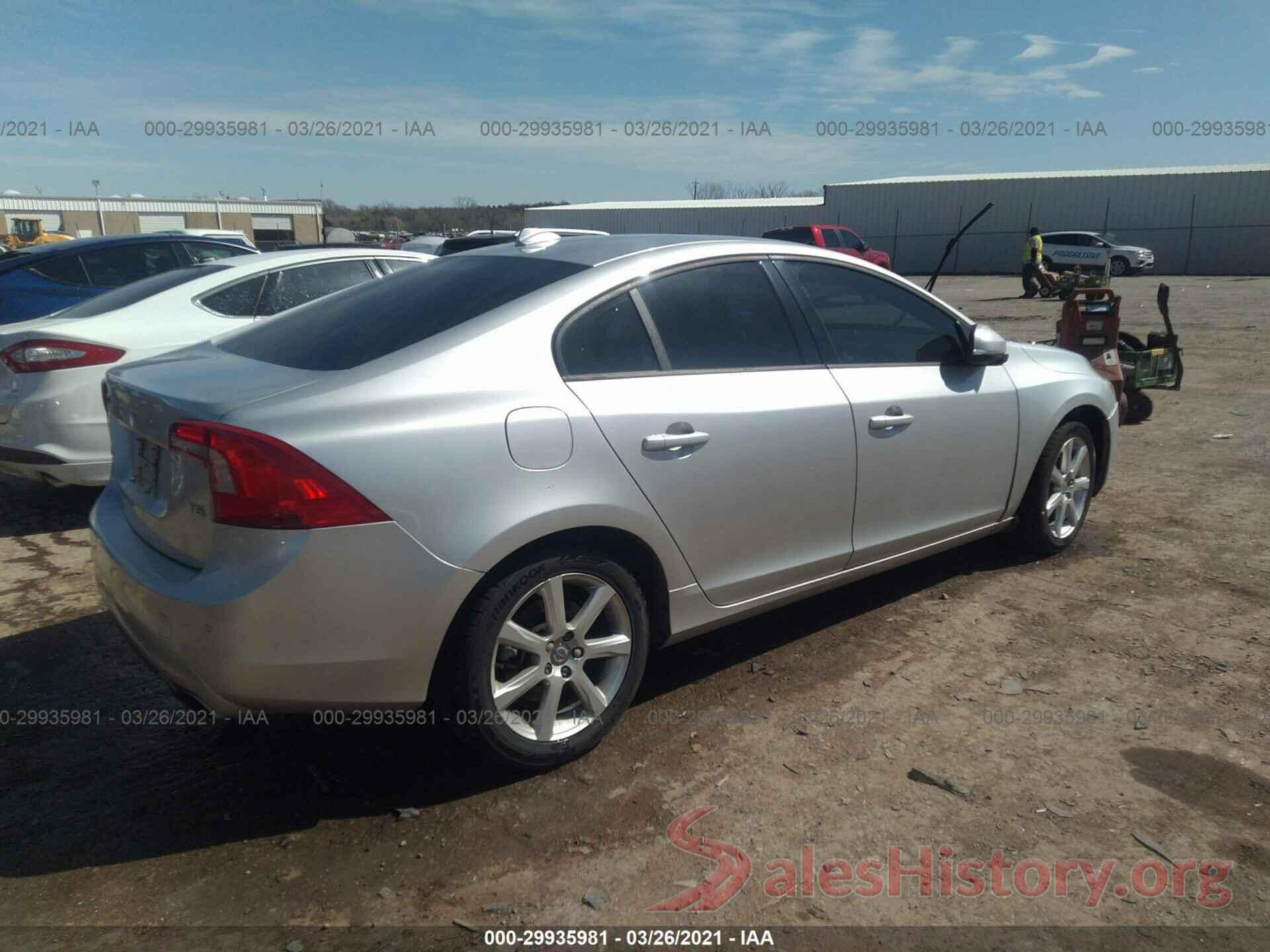 YV126MFJ2G2407891 2016 VOLVO S60