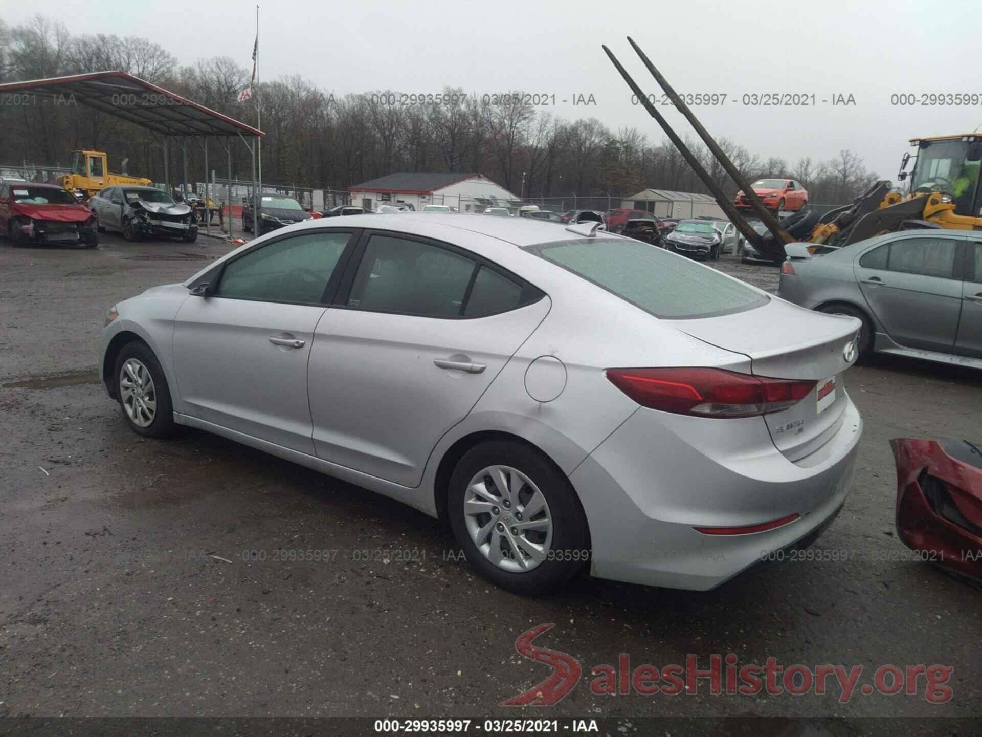 KMHD74LF3HU072041 2017 HYUNDAI ELANTRA