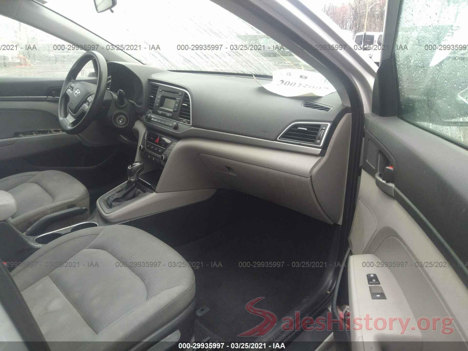 KMHD74LF3HU072041 2017 HYUNDAI ELANTRA