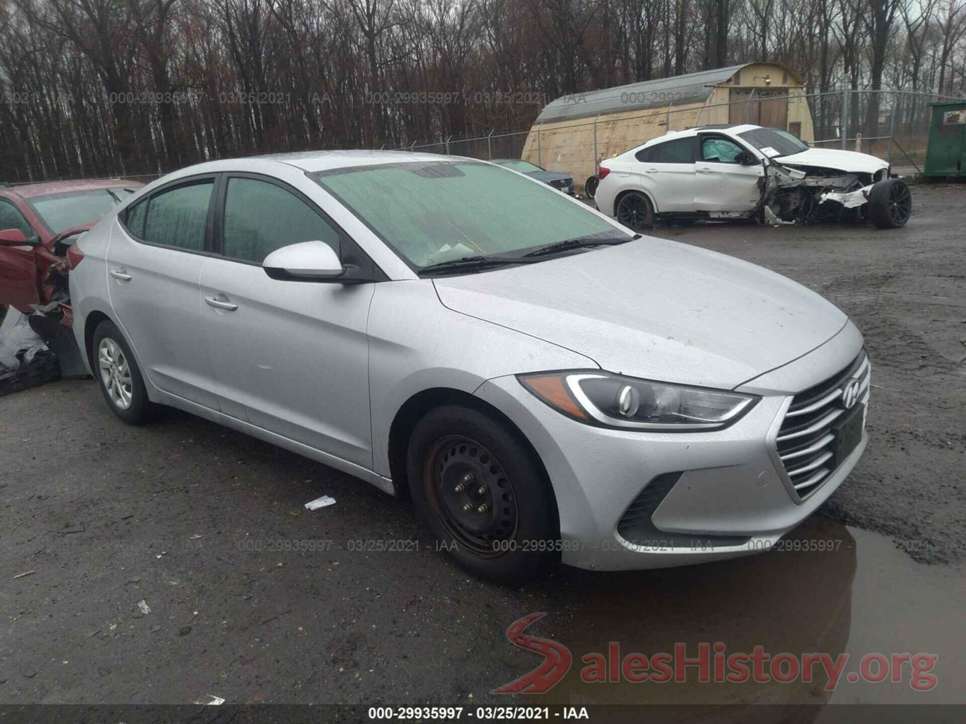 KMHD74LF3HU072041 2017 HYUNDAI ELANTRA