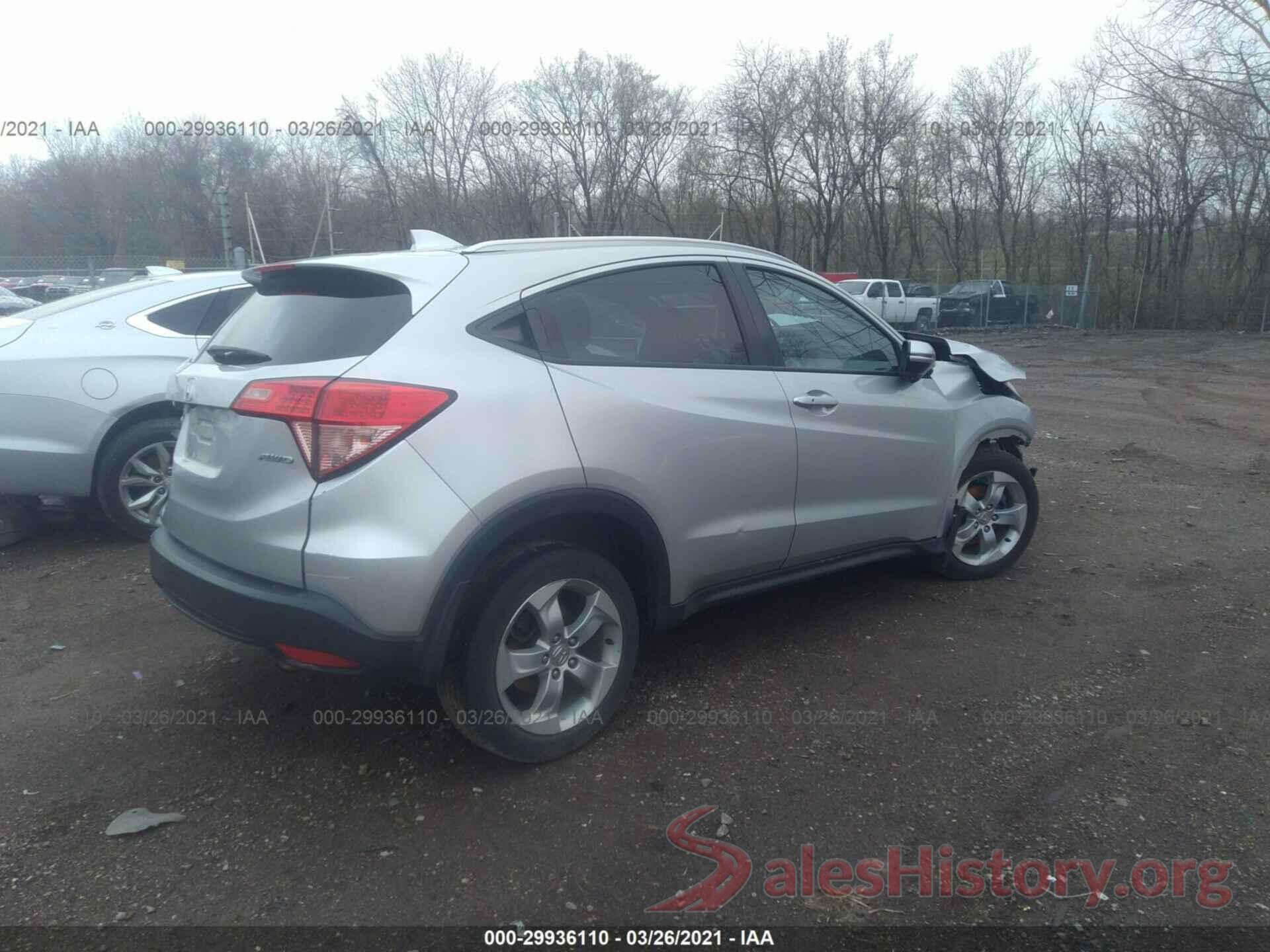 3CZRU6H77GM729243 2016 HONDA HR-V