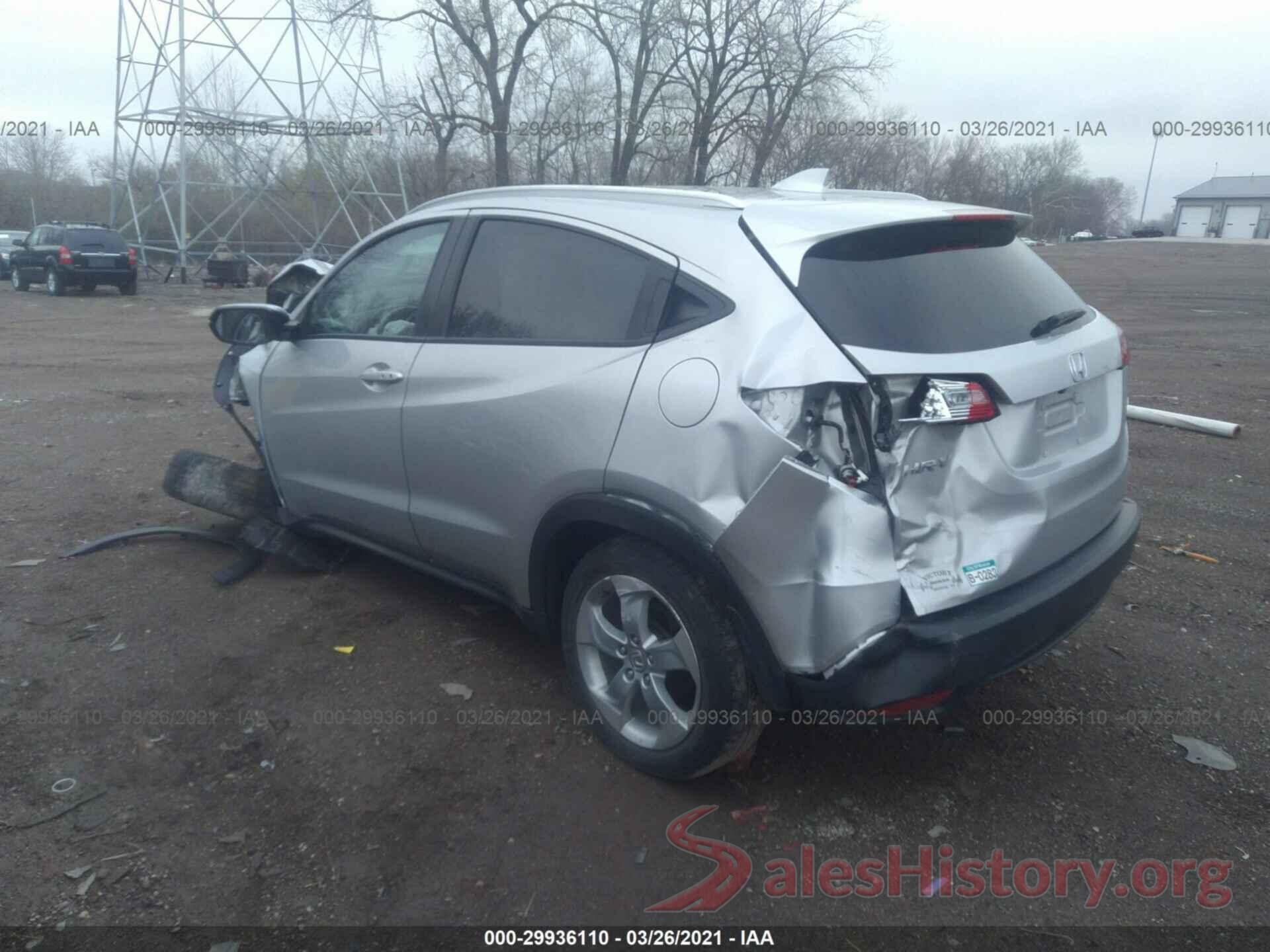 3CZRU6H77GM729243 2016 HONDA HR-V