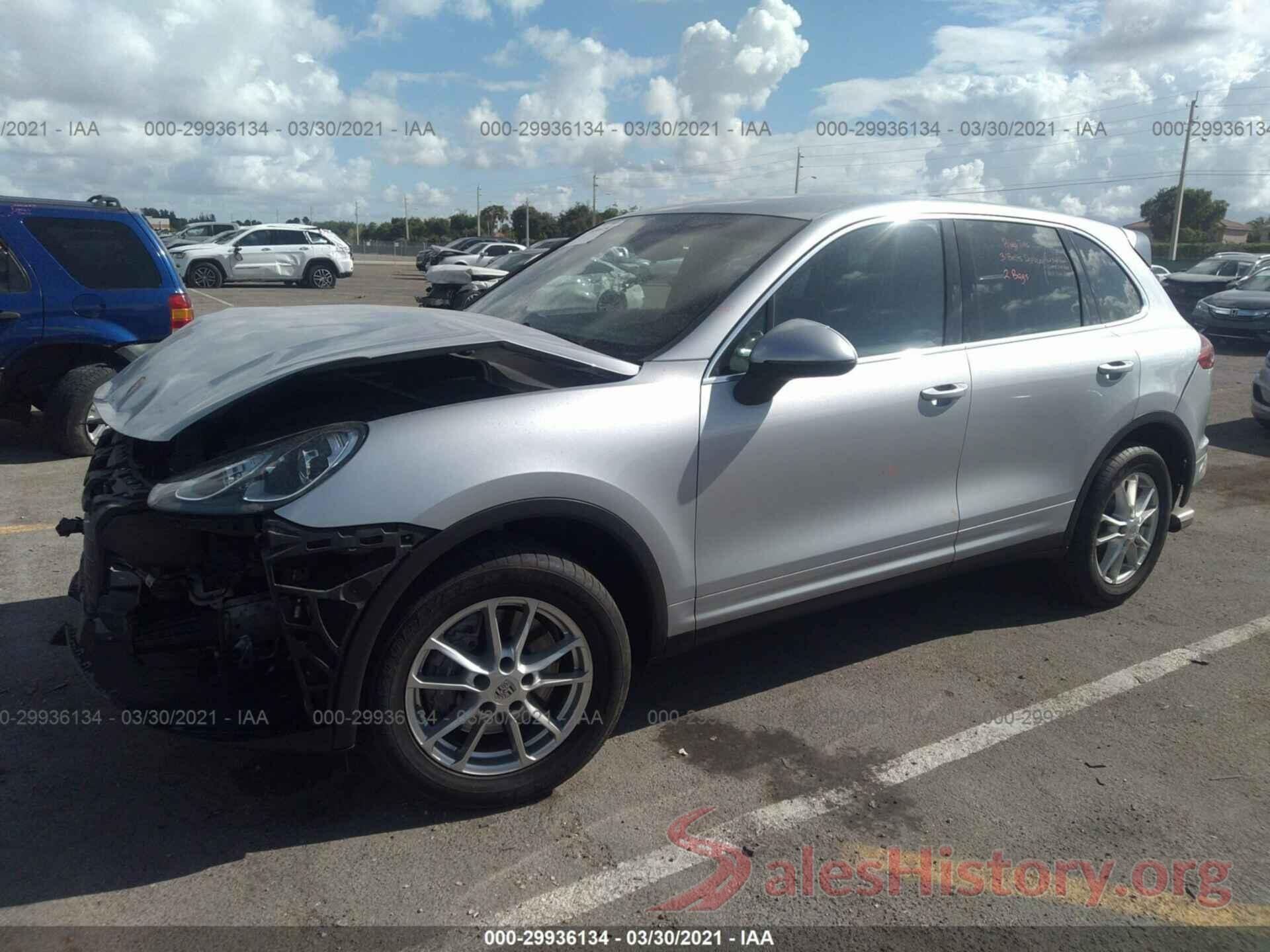 WP1AA2A28GLA04351 2016 PORSCHE CAYENNE